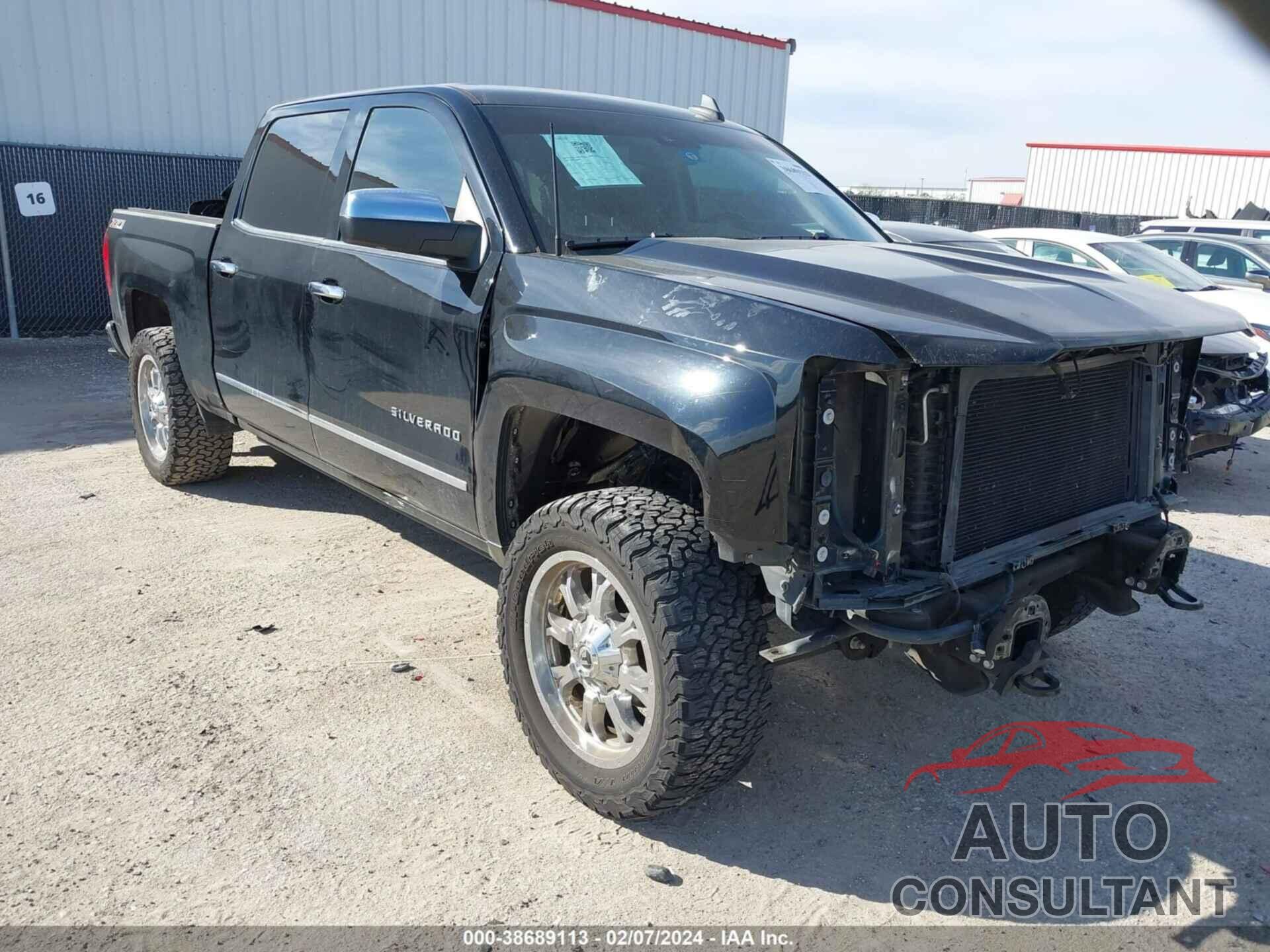 CHEVROLET SILVERADO 1500 2016 - 3GCUKSEC4GG278836