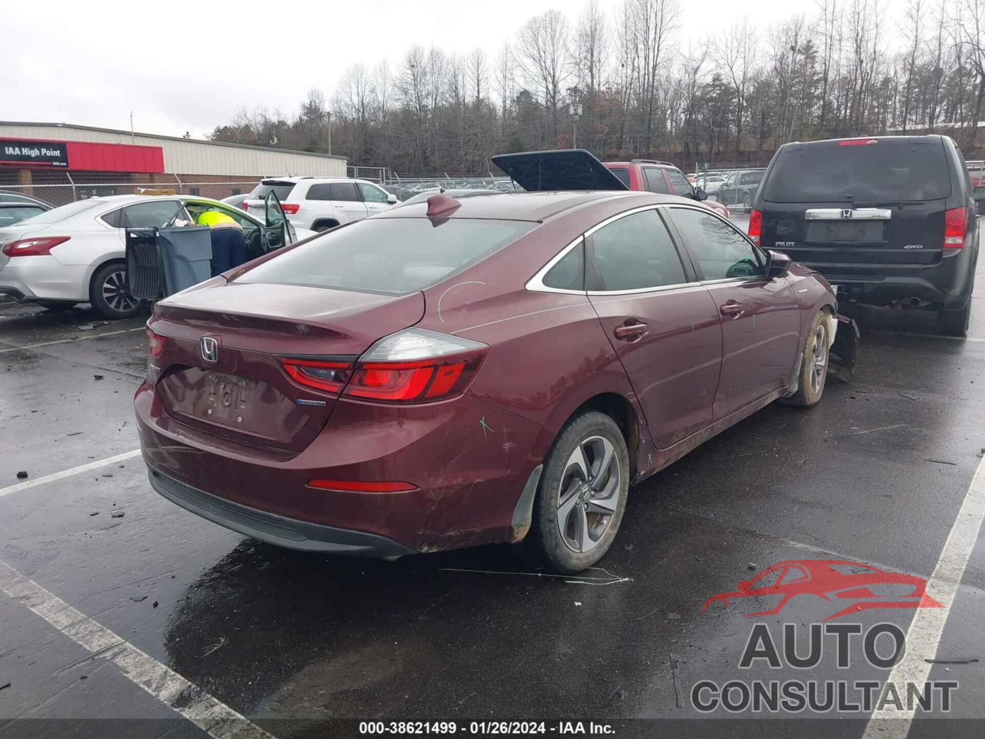 HONDA INSIGHT 2019 - 19XZE4F12KE013021