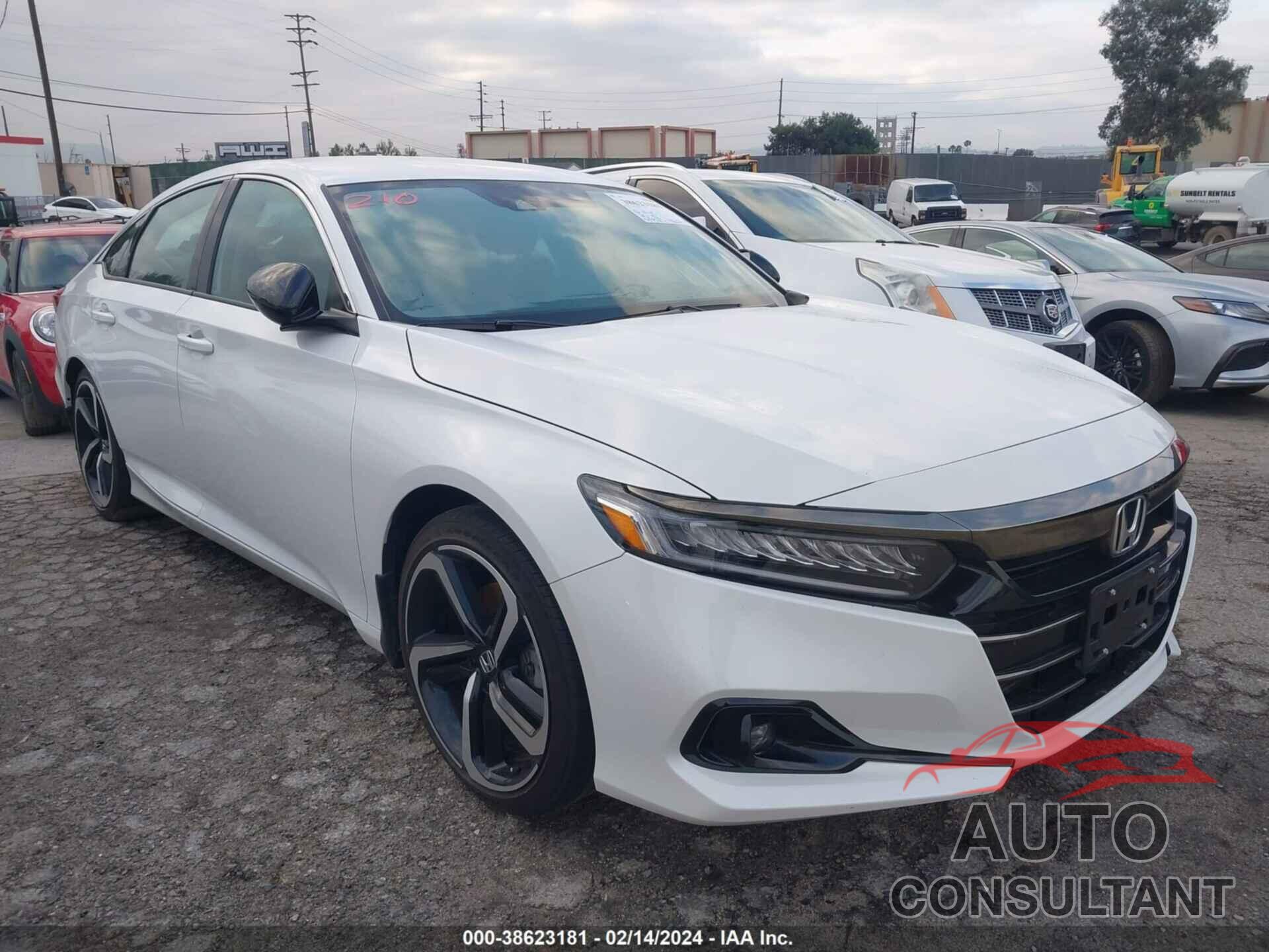 HONDA ACCORD 2022 - 1HGCV1F44NA003646