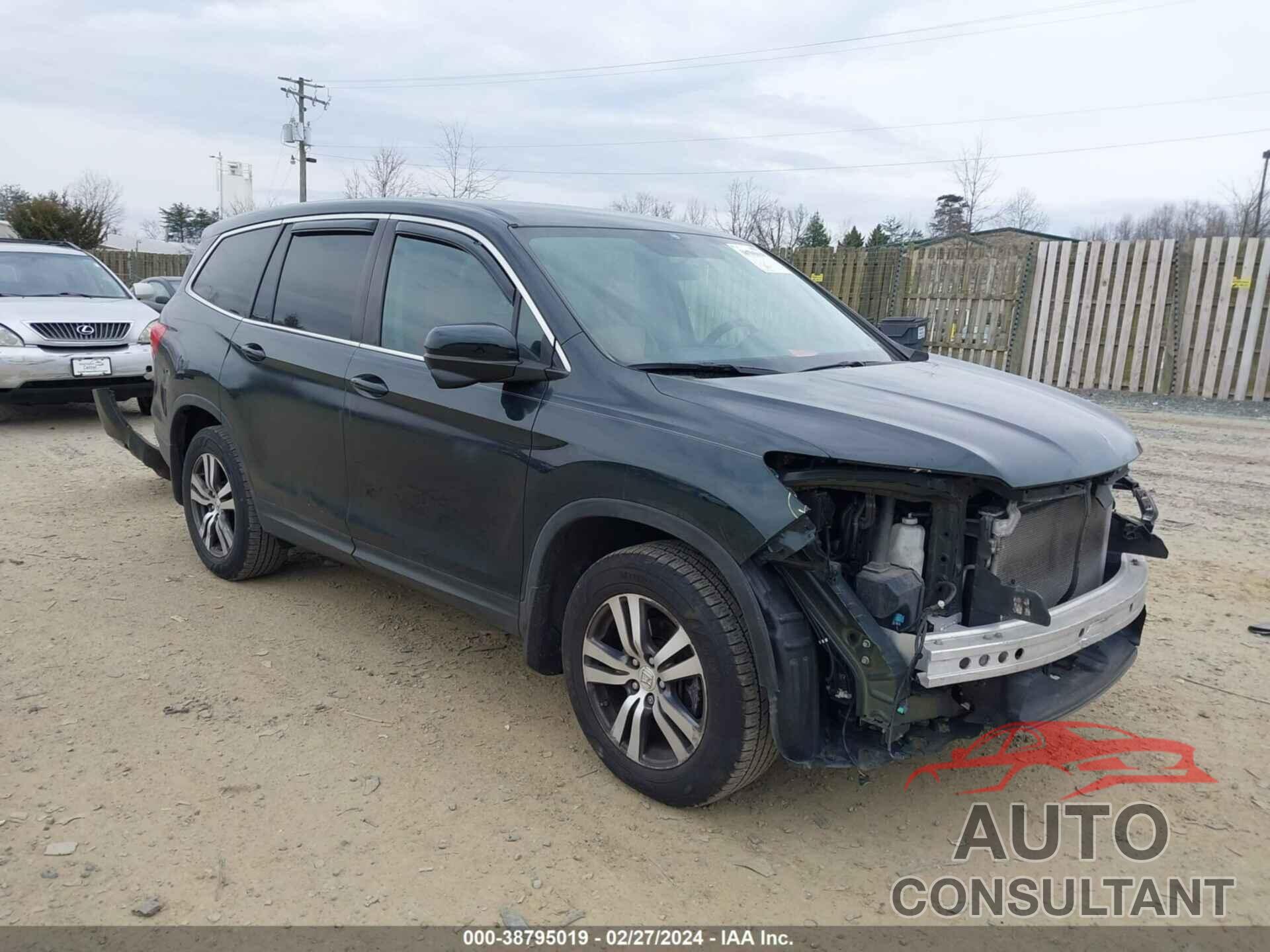 HONDA PILOT 2016 - 5FNYF5H30GB013873