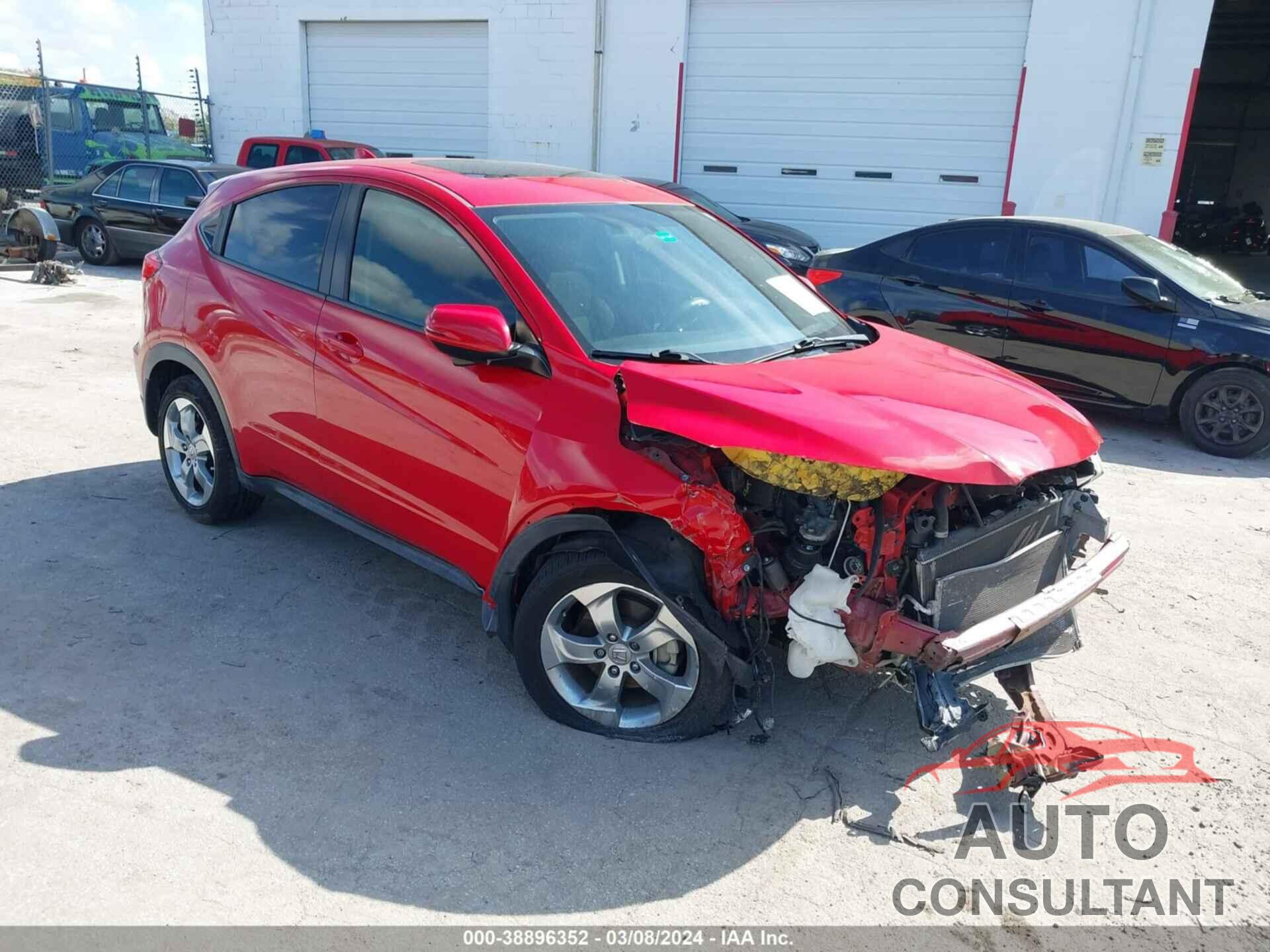 HONDA HR-V 2017 - 3CZRU5H58HM713501