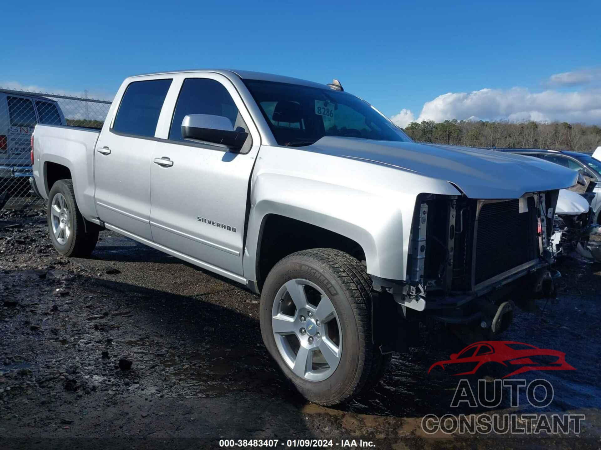 CHEVROLET SILVERADO 1500 2018 - 3GCPCREC4JG534659