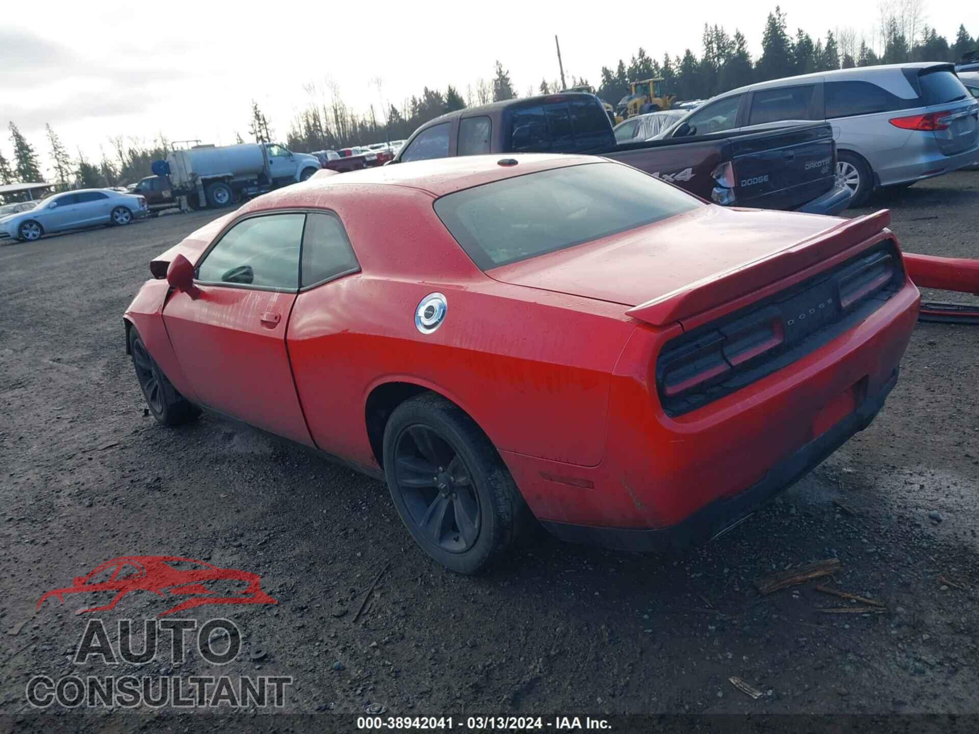DODGE CHALLENGER 2019 - 2C3CDZAG1KH616570