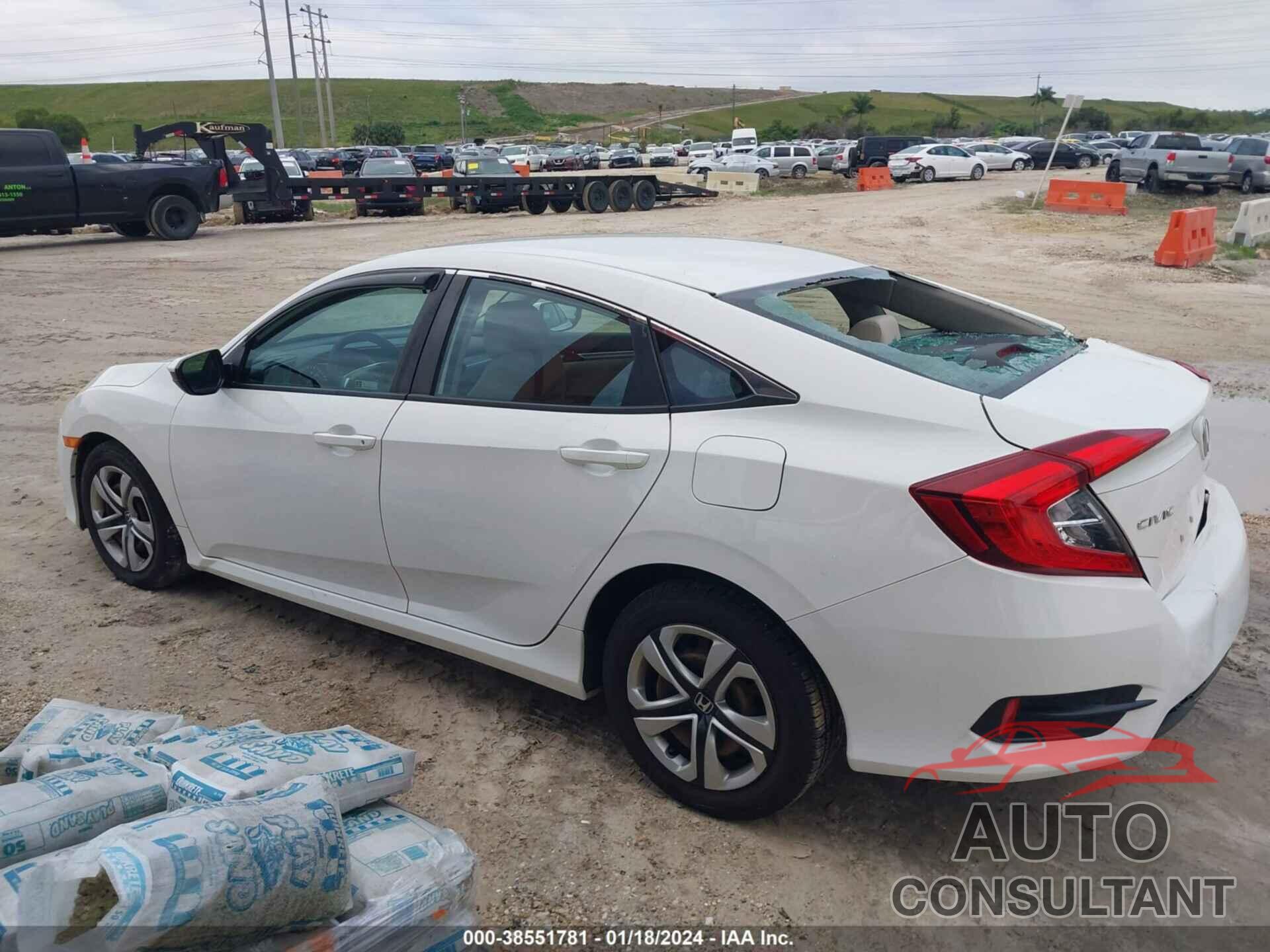 HONDA CIVIC 2018 - 2HGFC2F59JH601616