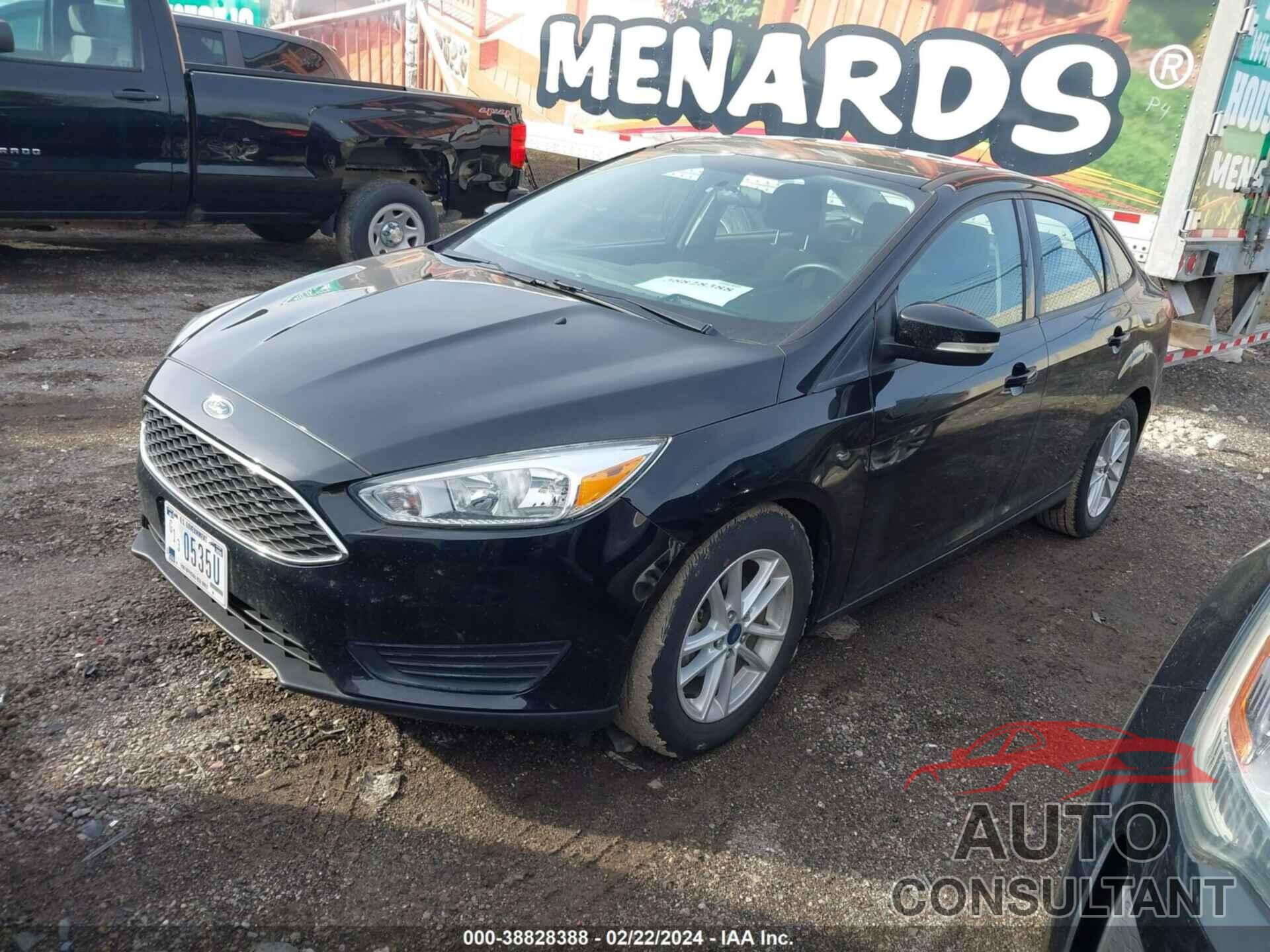 FORD FOCUS 2017 - 1FADP3F22HL300534