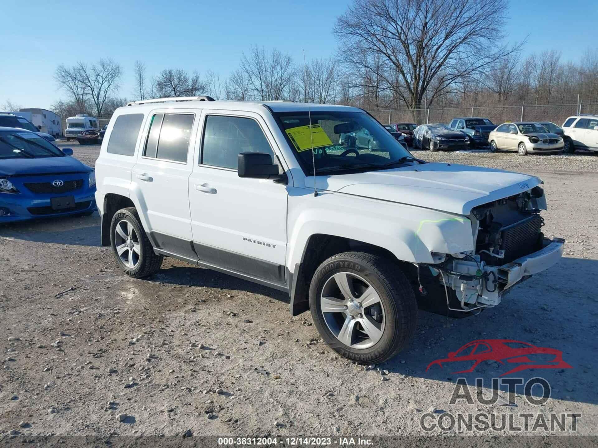 JEEP PATRIOT 2016 - 1C4NJRFB0GD697110