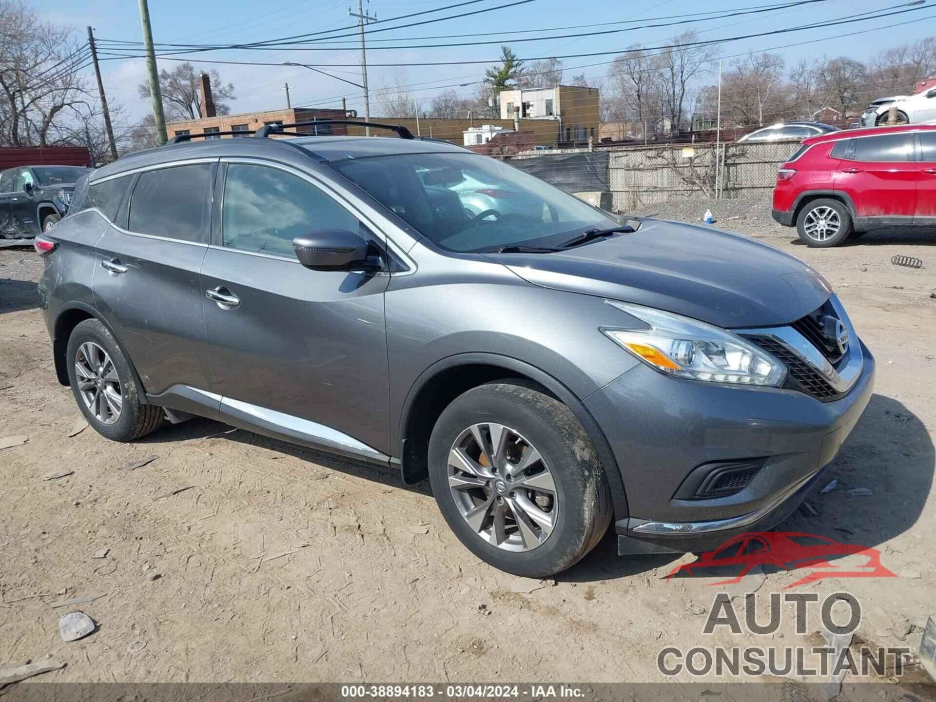 NISSAN MURANO 2016 - 5N1AZ2MG3GN123216