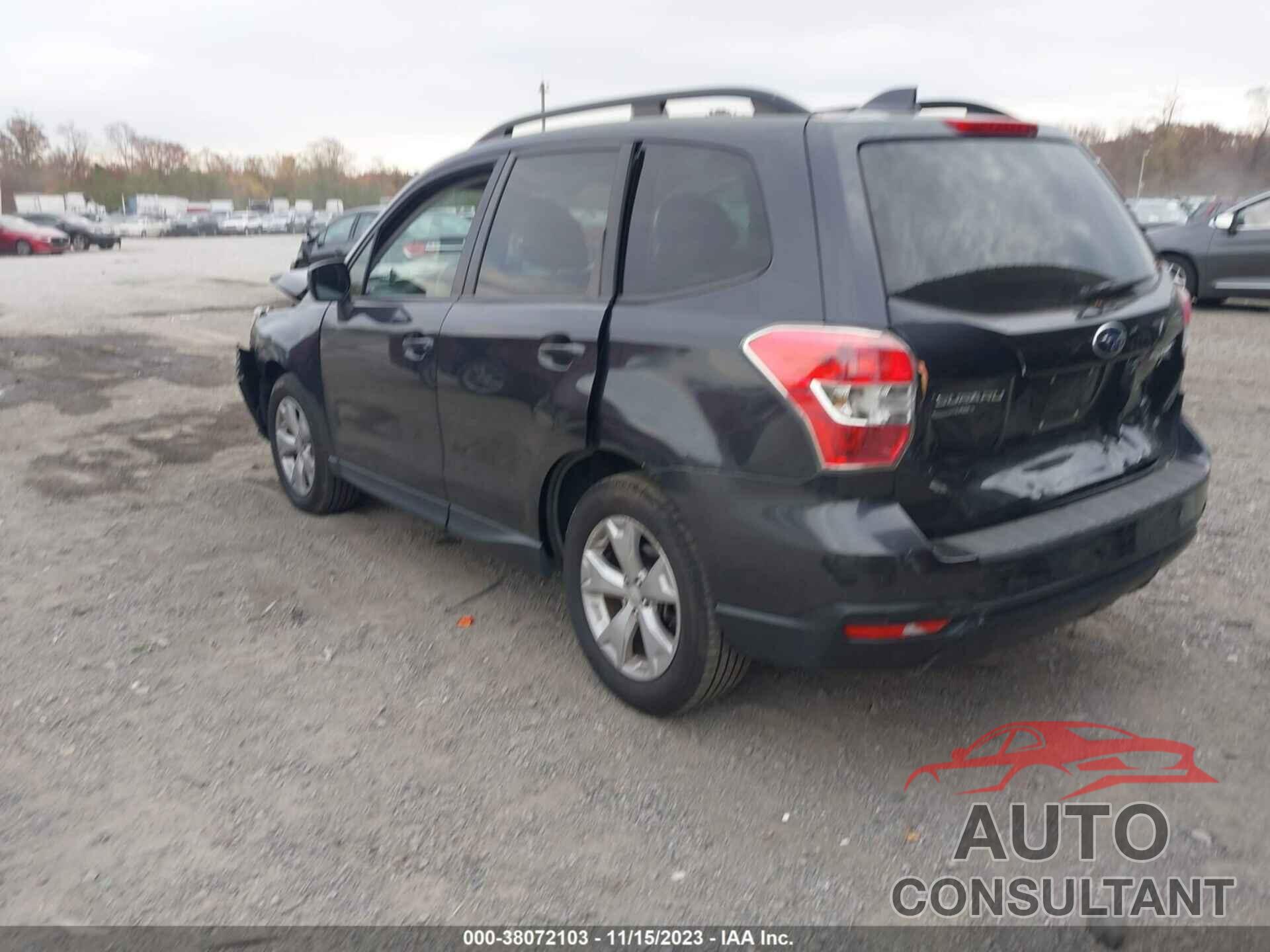 SUBARU FORESTER 2016 - JF2SJAFCXGH551806