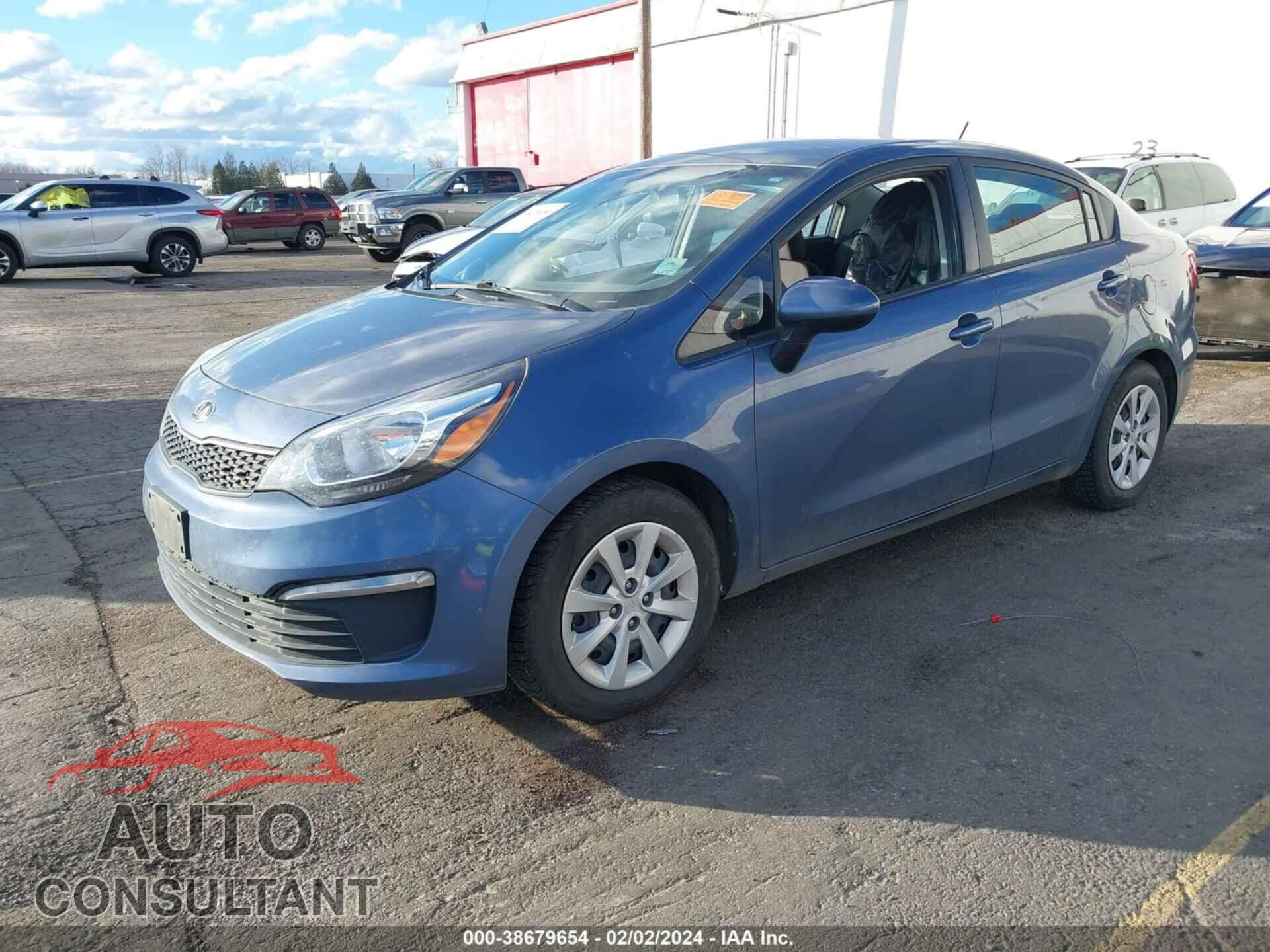 KIA RIO 2016 - KNADM4A3XG6558240