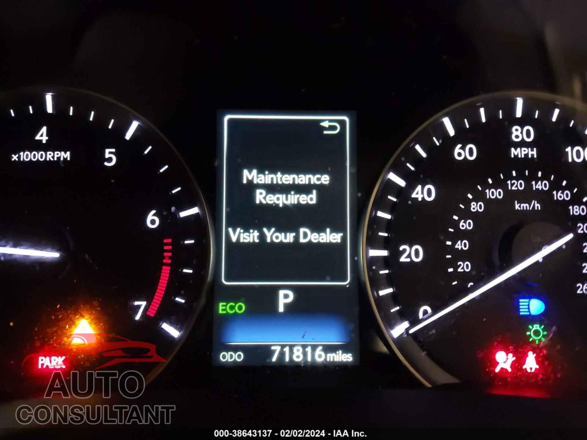 LEXUS RX 2016 - 2T2BZMCA5GC043674