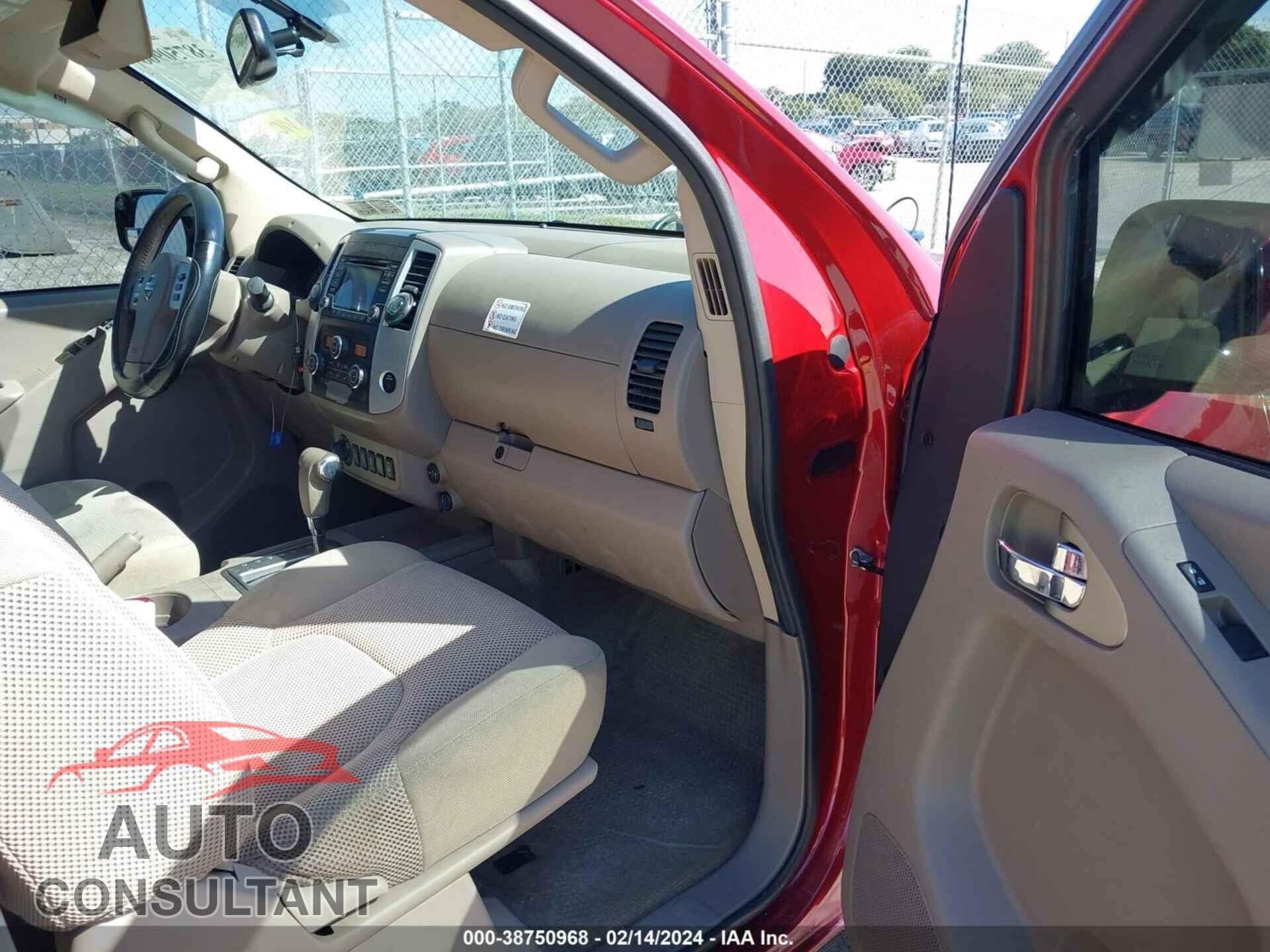 NISSAN FRONTIER 2017 - 1N6AD0EV2HN722501