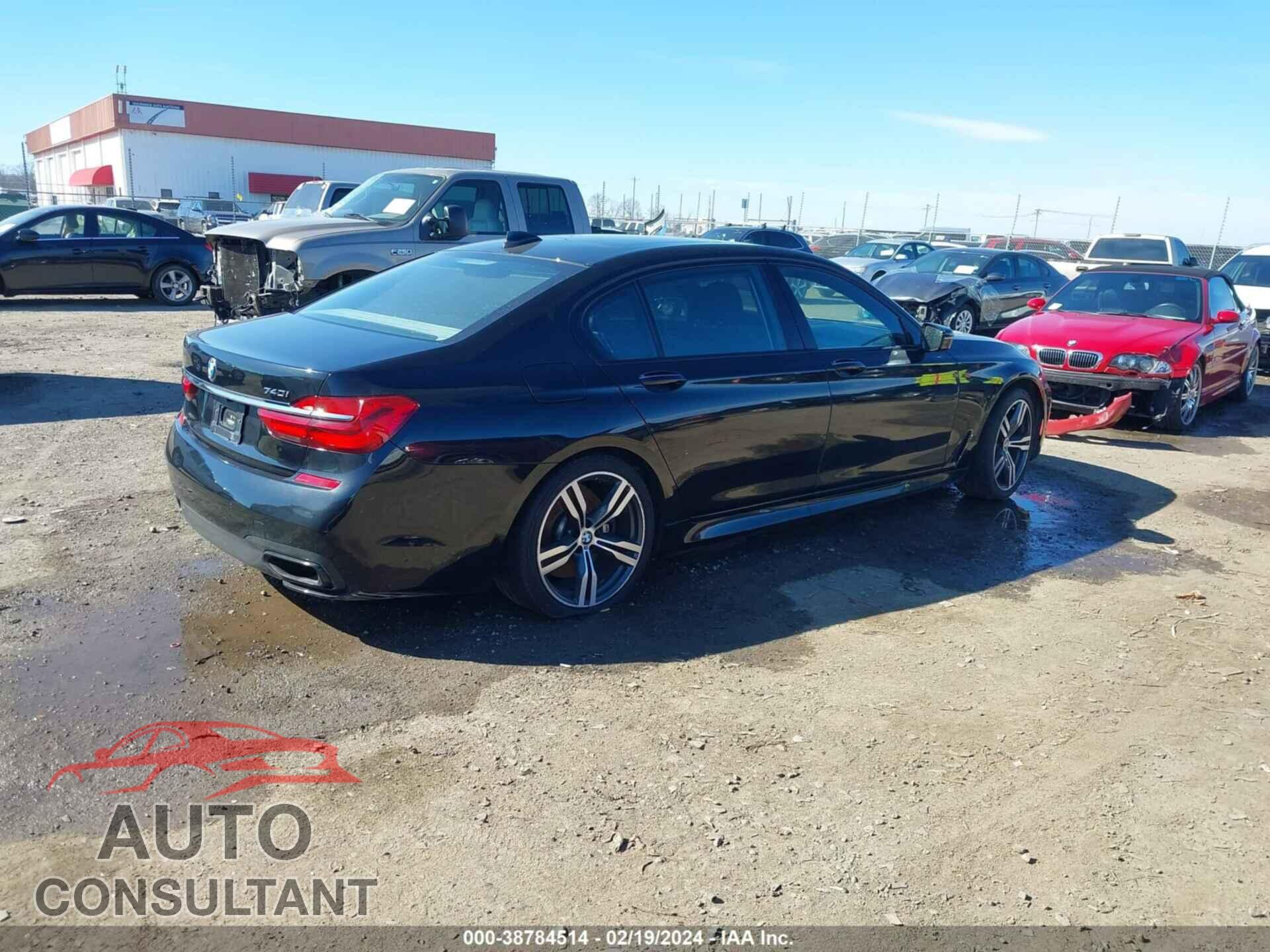 BMW 740I 2016 - WBA7E2C53GG738554