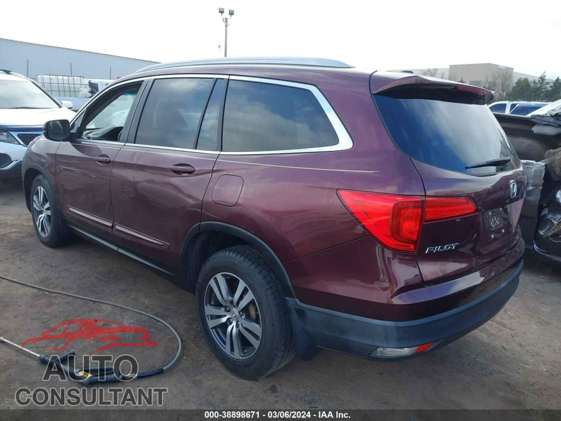 HONDA PILOT 2016 - 5FNYF5H59GB001254