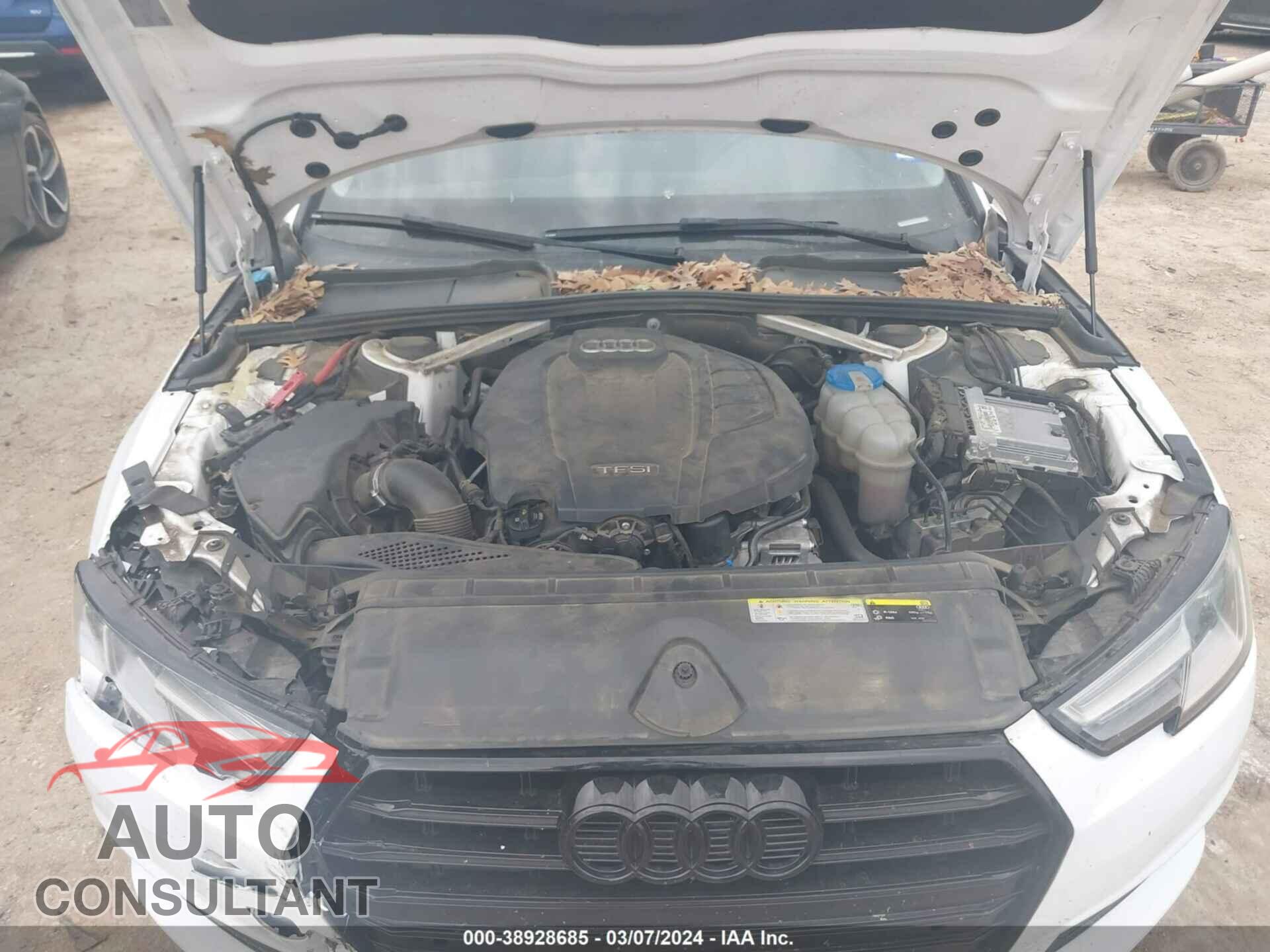 AUDI A4 2017 - WAUGMAF48HA142263