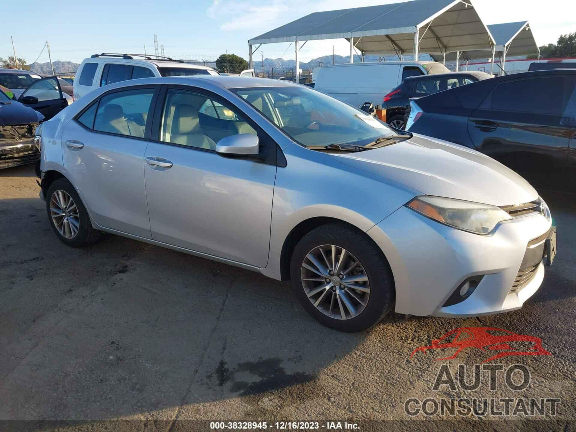 TOYOTA COROLLA 2015 - 5YFBURHE9FP238526