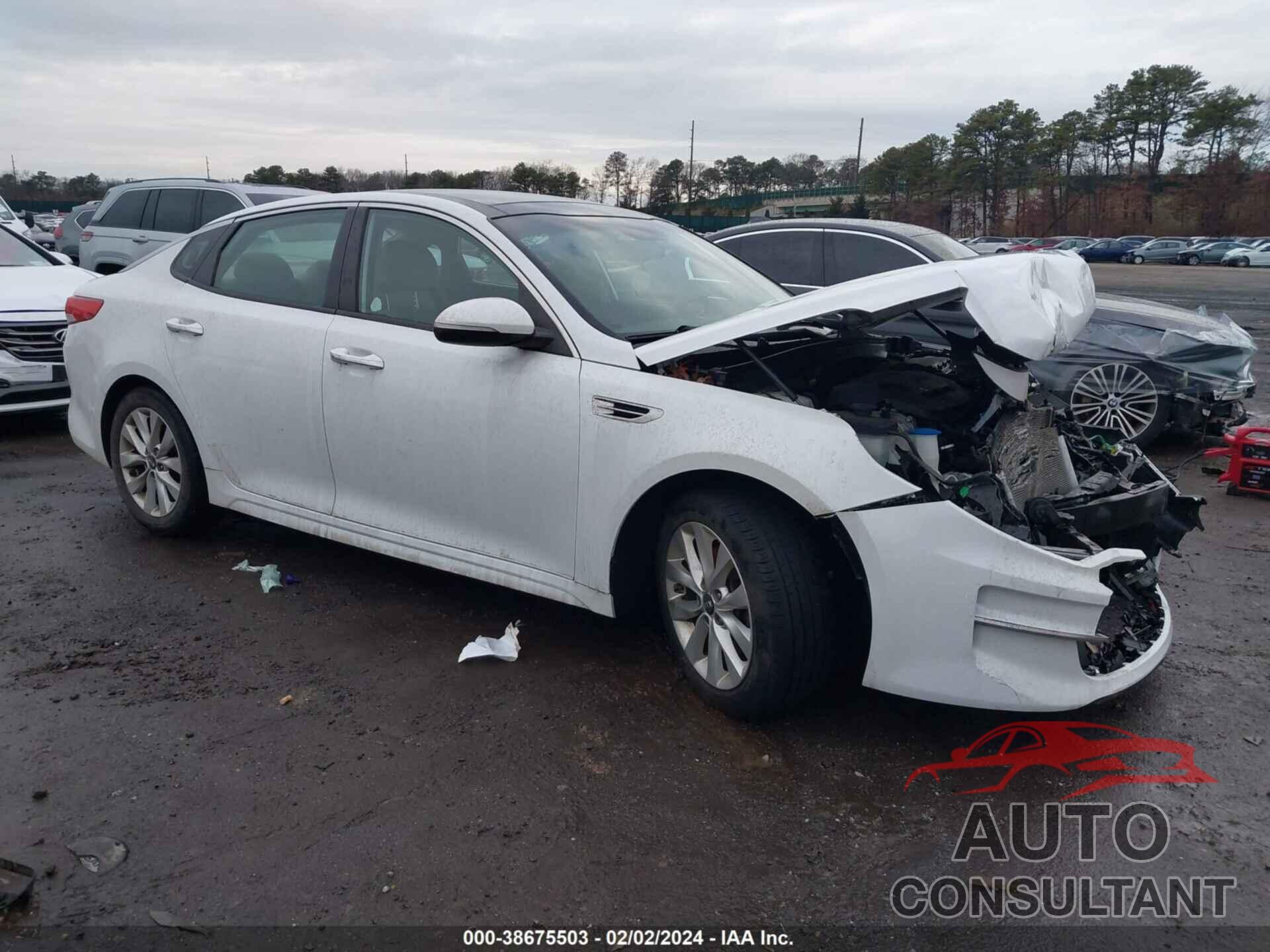 KIA OPTIMA 2016 - 5XXGU4L38GG067552