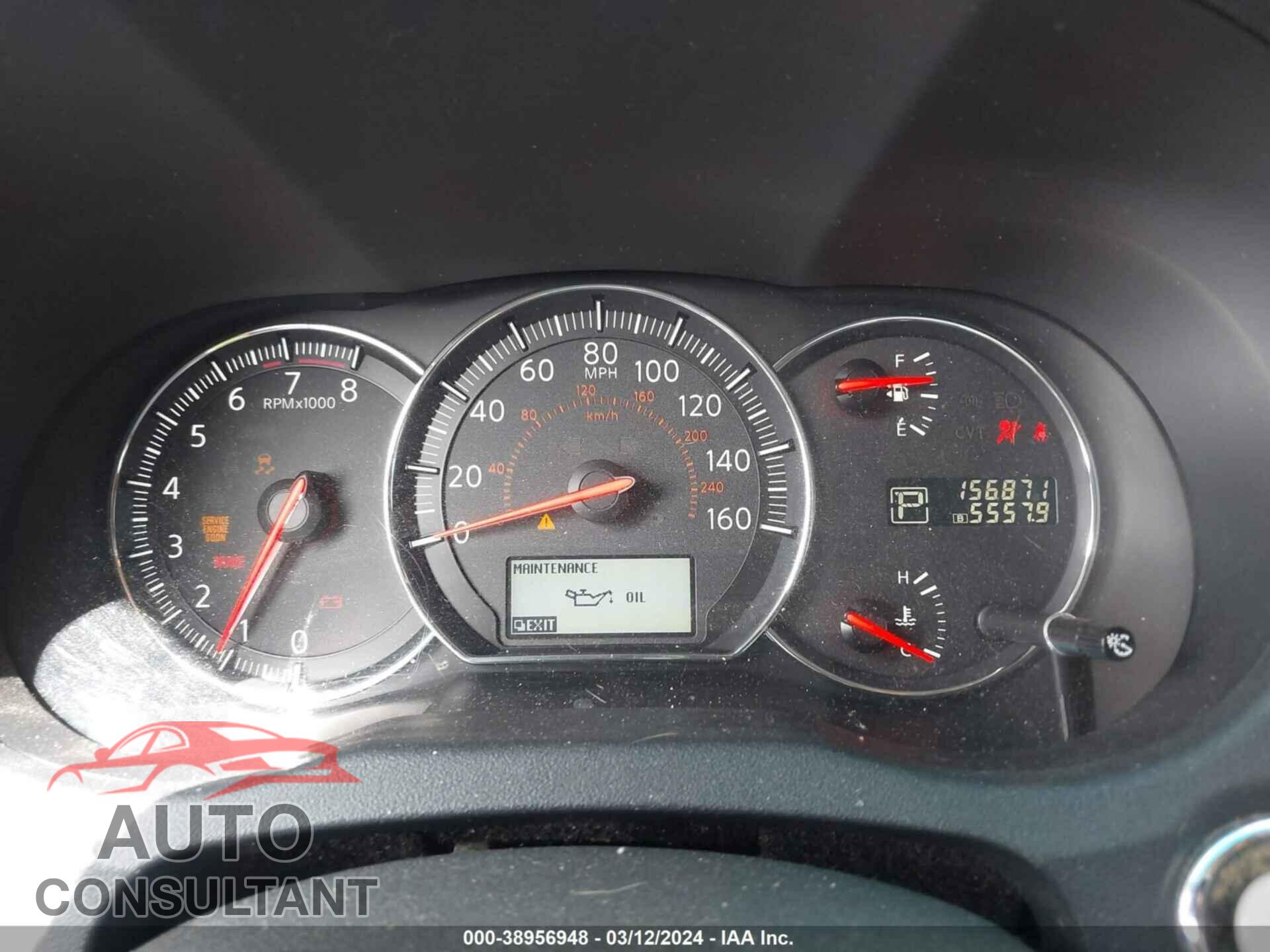 NISSAN MAXIMA 2013 - 1N4AA5AP4DC842571