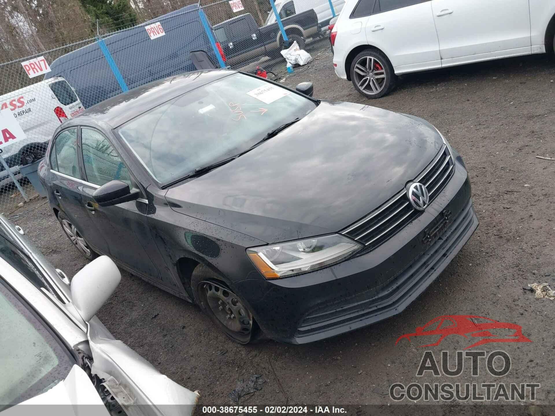 VOLKSWAGEN JETTA 2017 - 3VW2B7AJ1HM404031