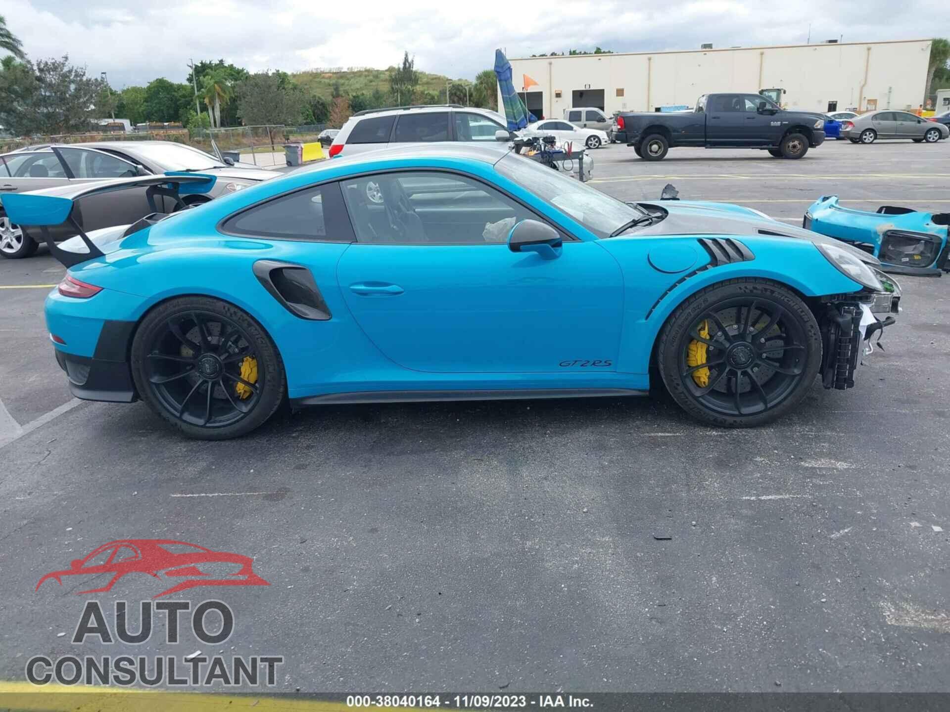 PORSCHE 911 2019 - WP0AE2A92KS155235