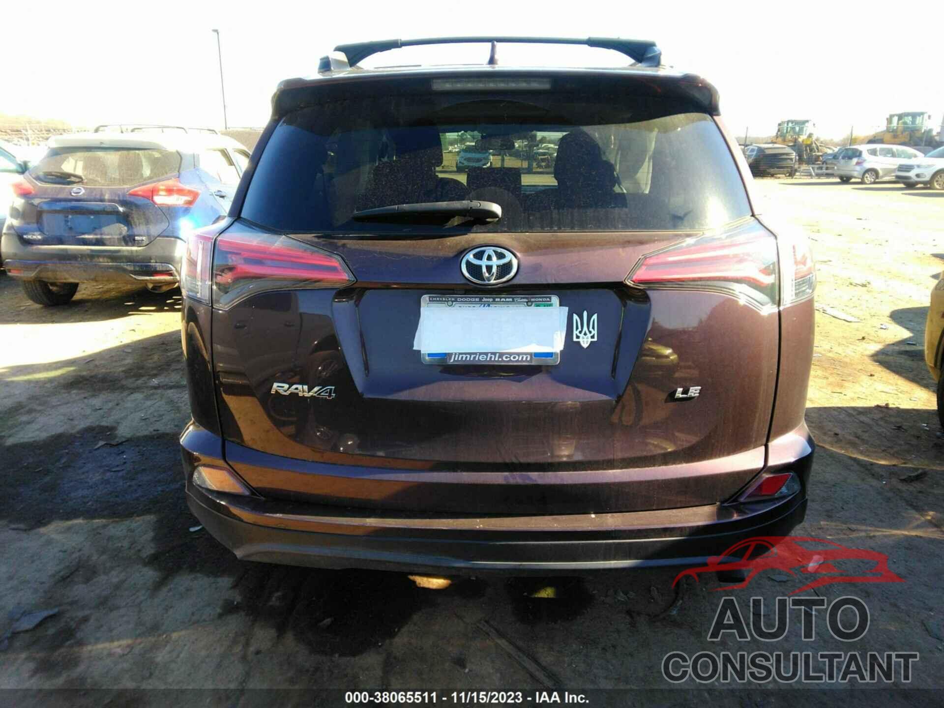 TOYOTA RAV4 2018 - 2T3ZFREV9JW516563