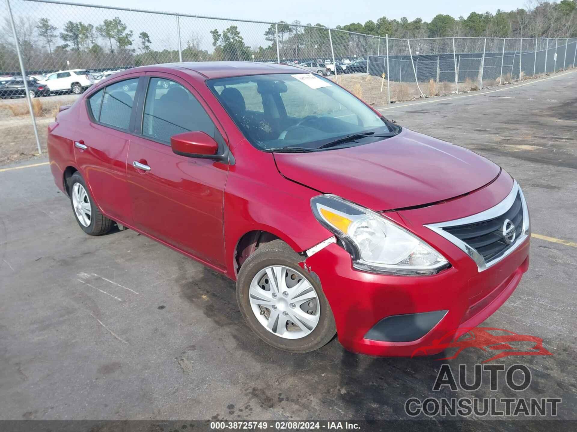 NISSAN VERSA 2019 - 3N1CN7AP4KL815975