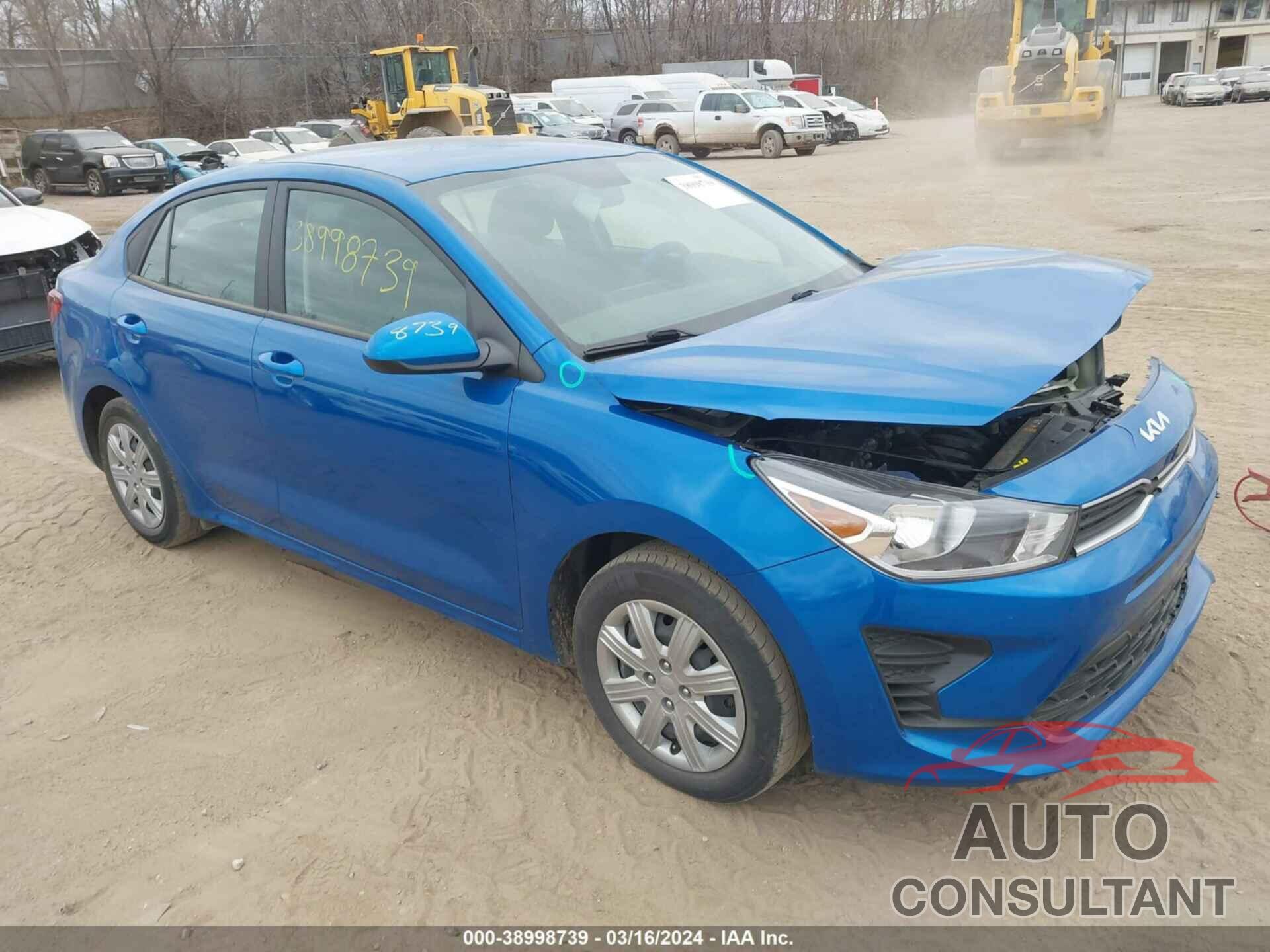 KIA RIO 2022 - 3KPA24AD6NE436731