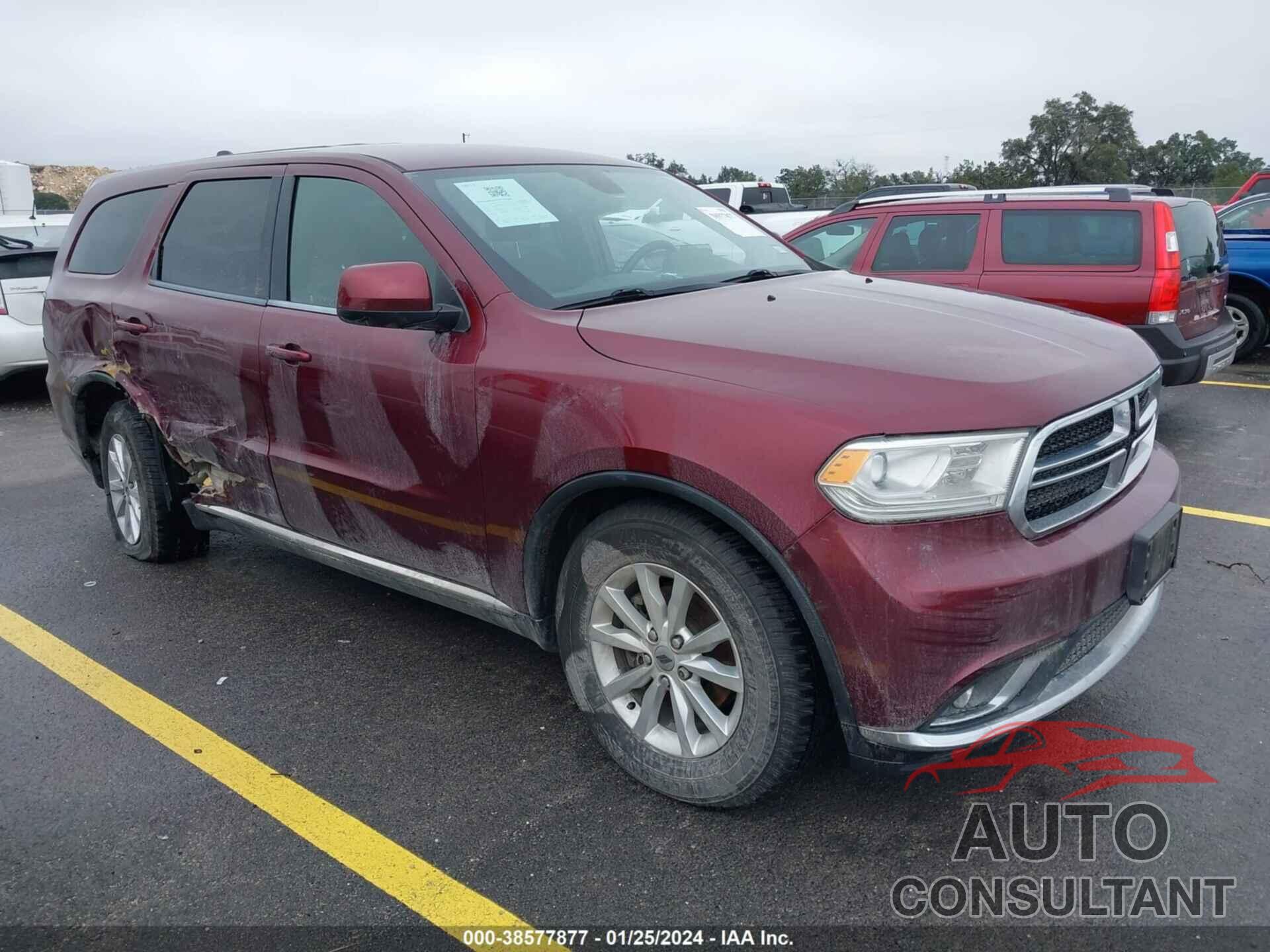 DODGE DURANGO 2019 - 1C4RDHAG0KC721555