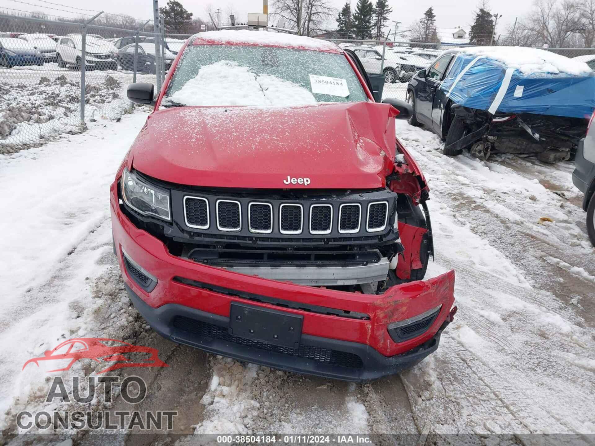 JEEP COMPASS 2019 - 3C4NJDAB4KT621399