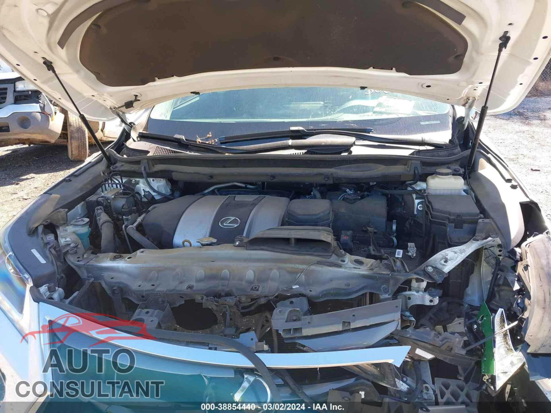 LEXUS RX 2016 - 2T2ZZMCA7GC030178