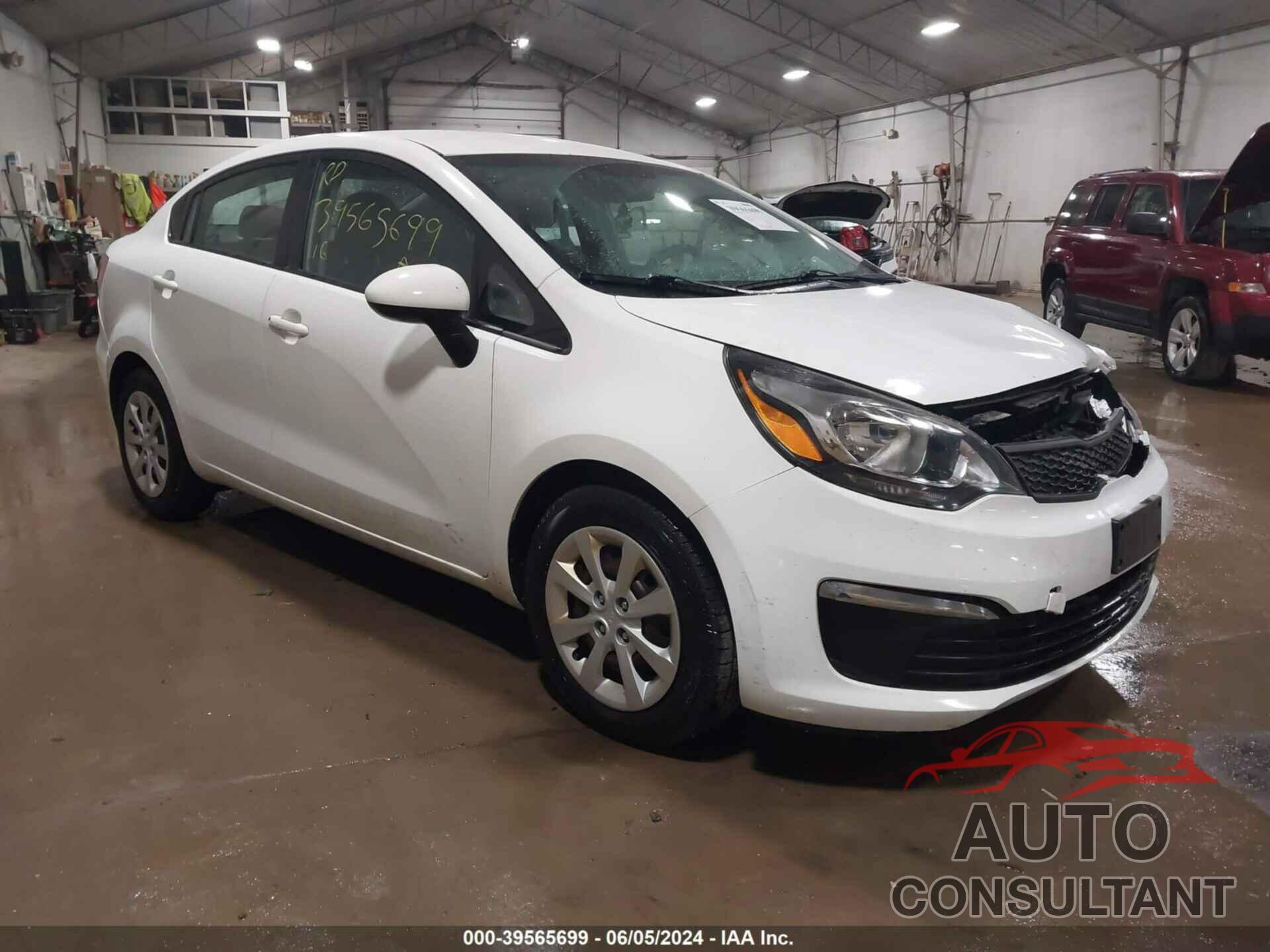 KIA RIO 2016 - KNADM4A30G6607669