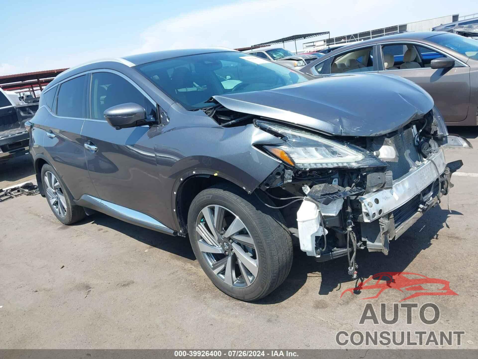 NISSAN MURANO 2020 - 5N1AZ2CJ6LN124951