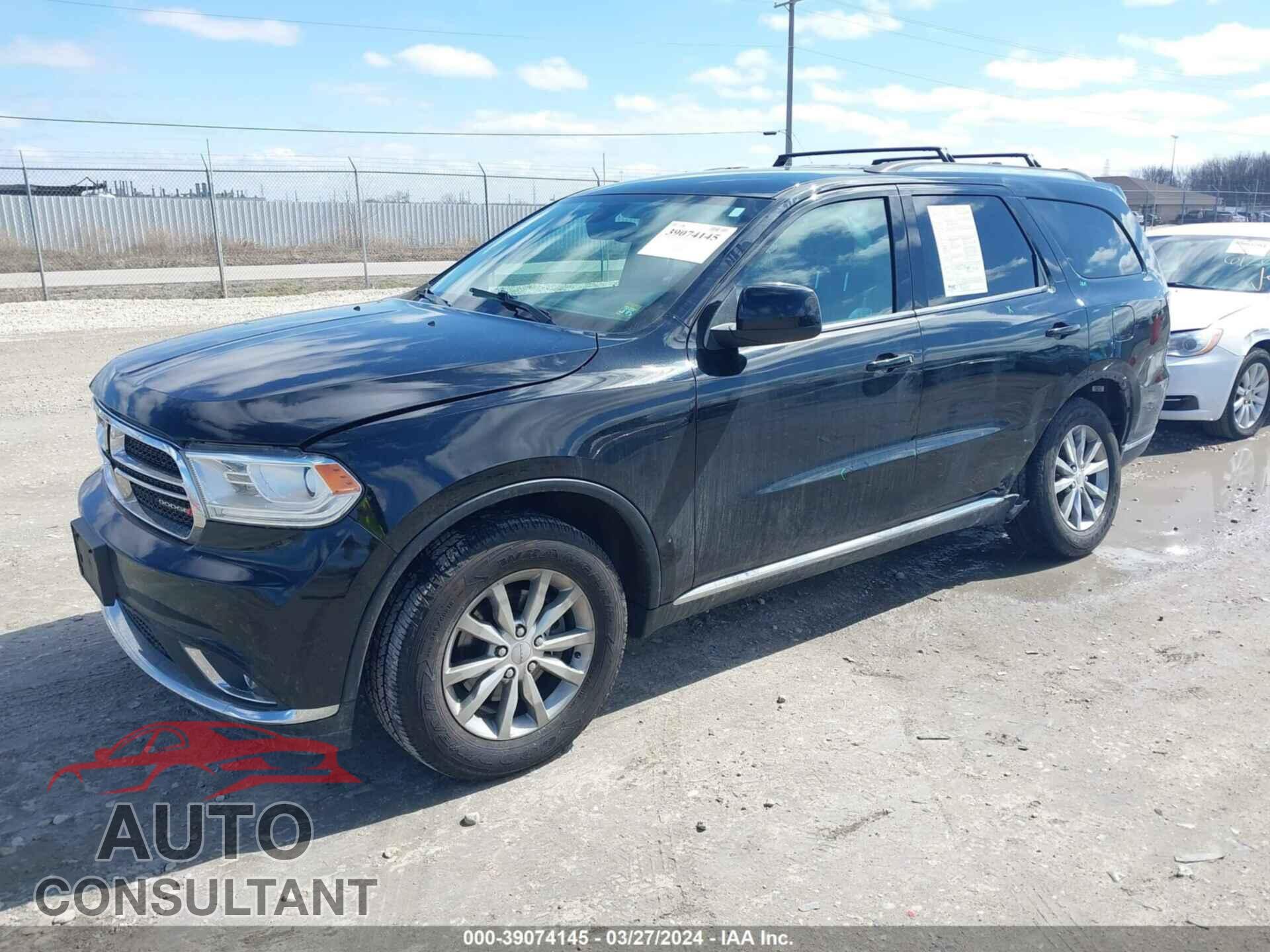 DODGE DURANGO 2017 - 1C4RDJAG3HC824324