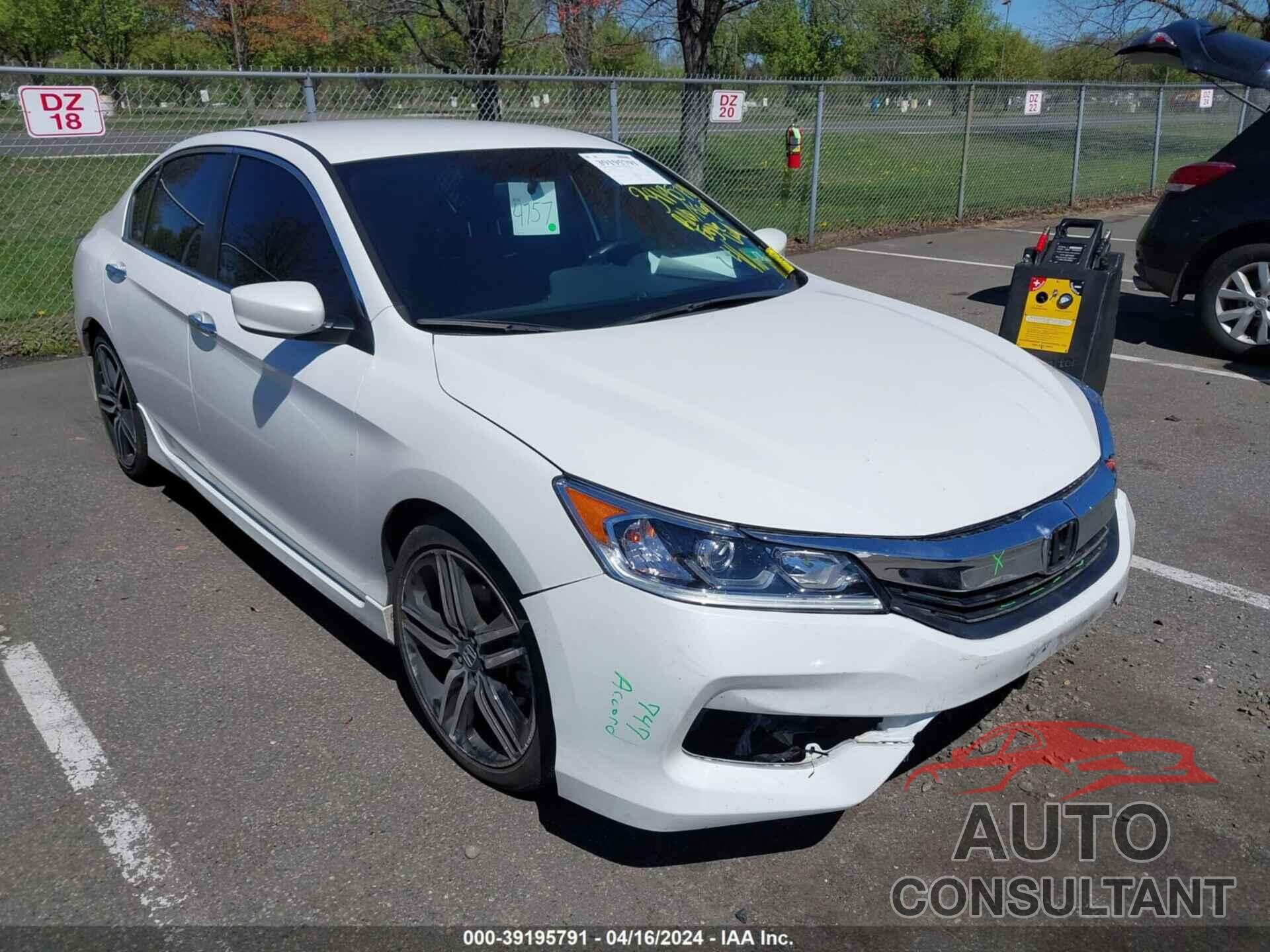 HONDA ACCORD 2016 - 1HGCR2F58GA102069