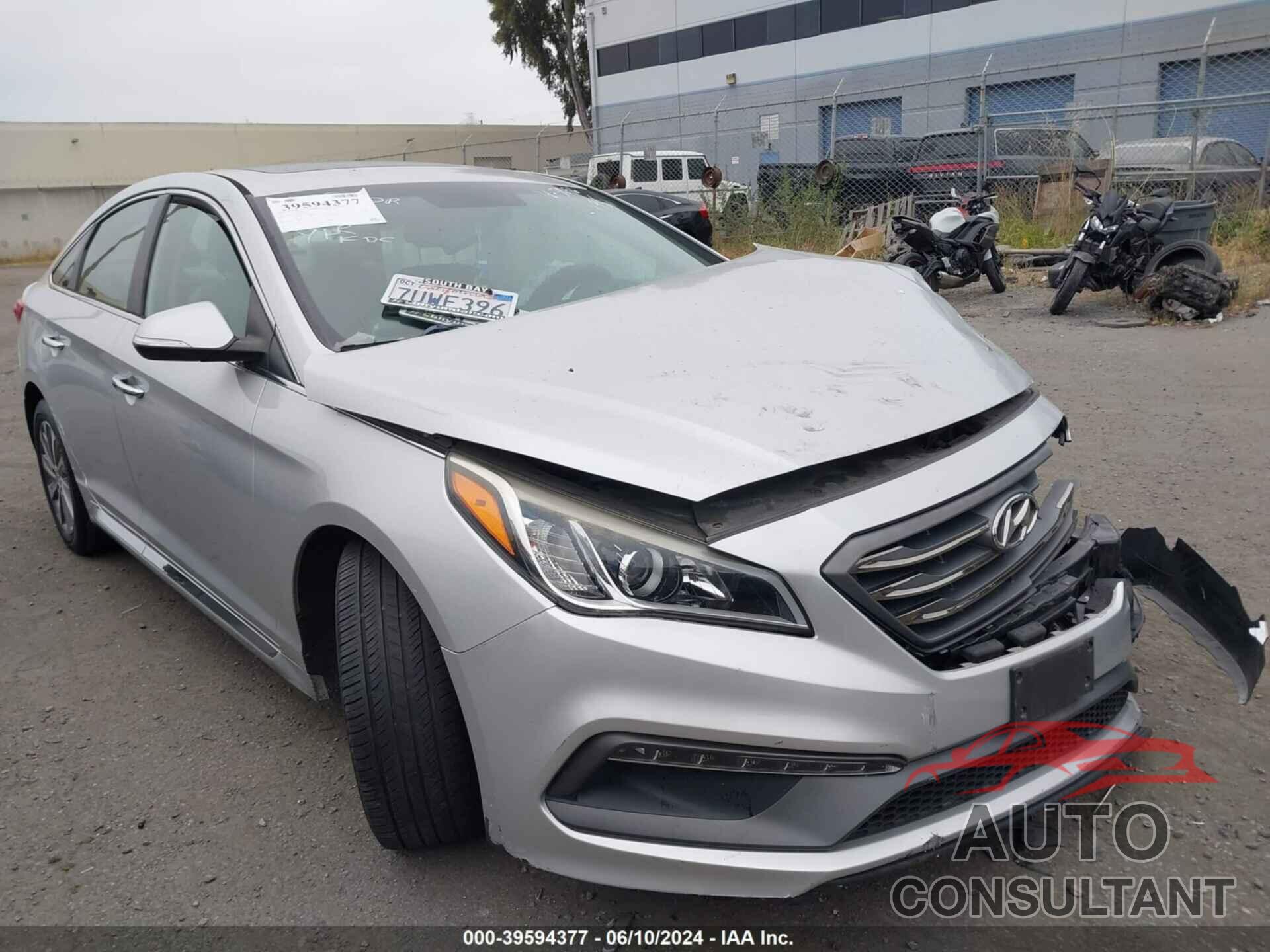 HYUNDAI SONATA 2017 - 5NPE34AF2HH437696
