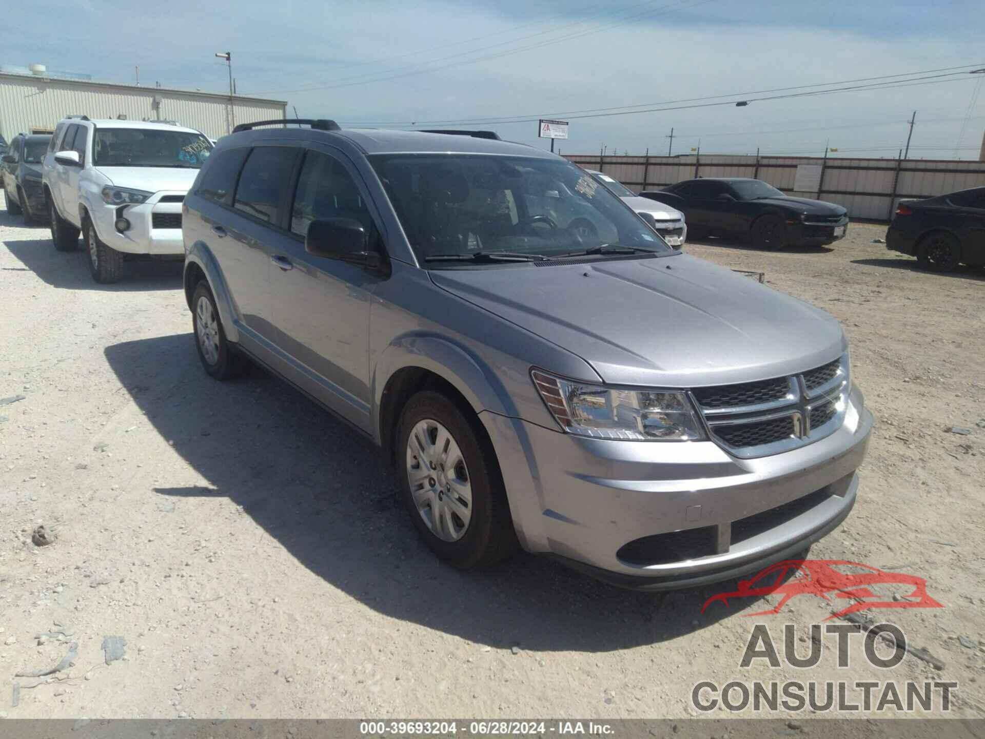 DODGE JOURNEY 2018 - 3C4PDCAB9JT428724