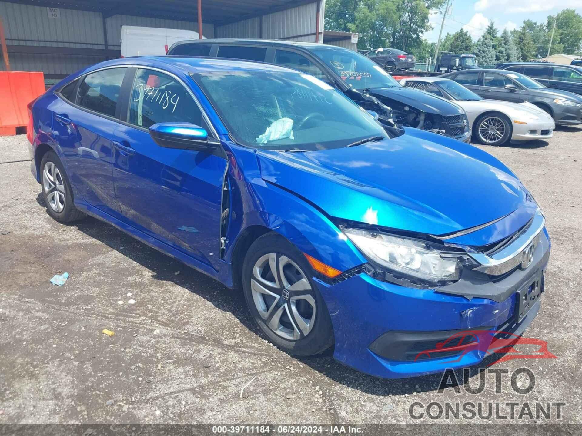 HONDA CIVIC 2017 - 19XFC2F59HE028897