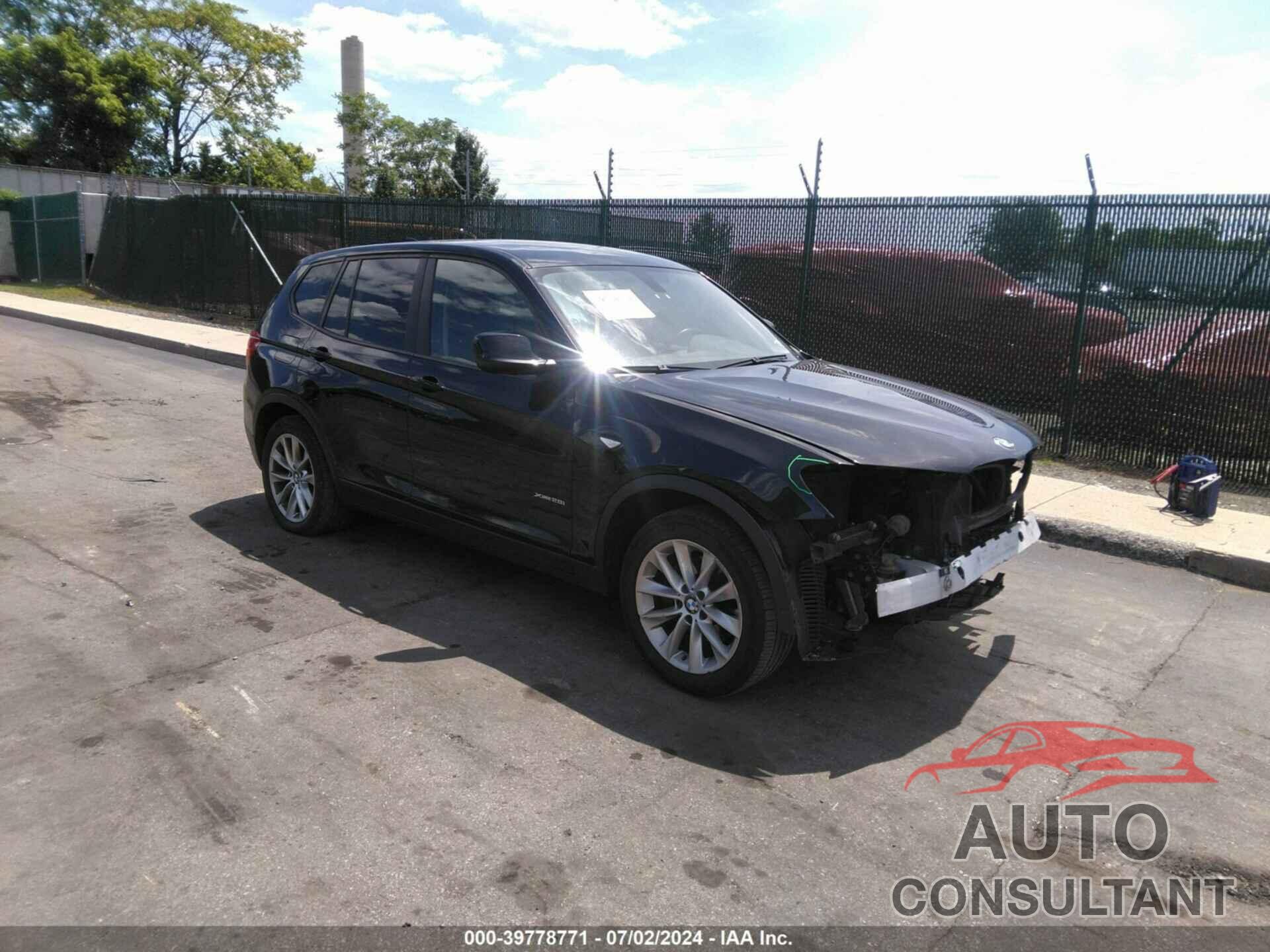 BMW X3 2014 - 5UXWX9C56E0D24788