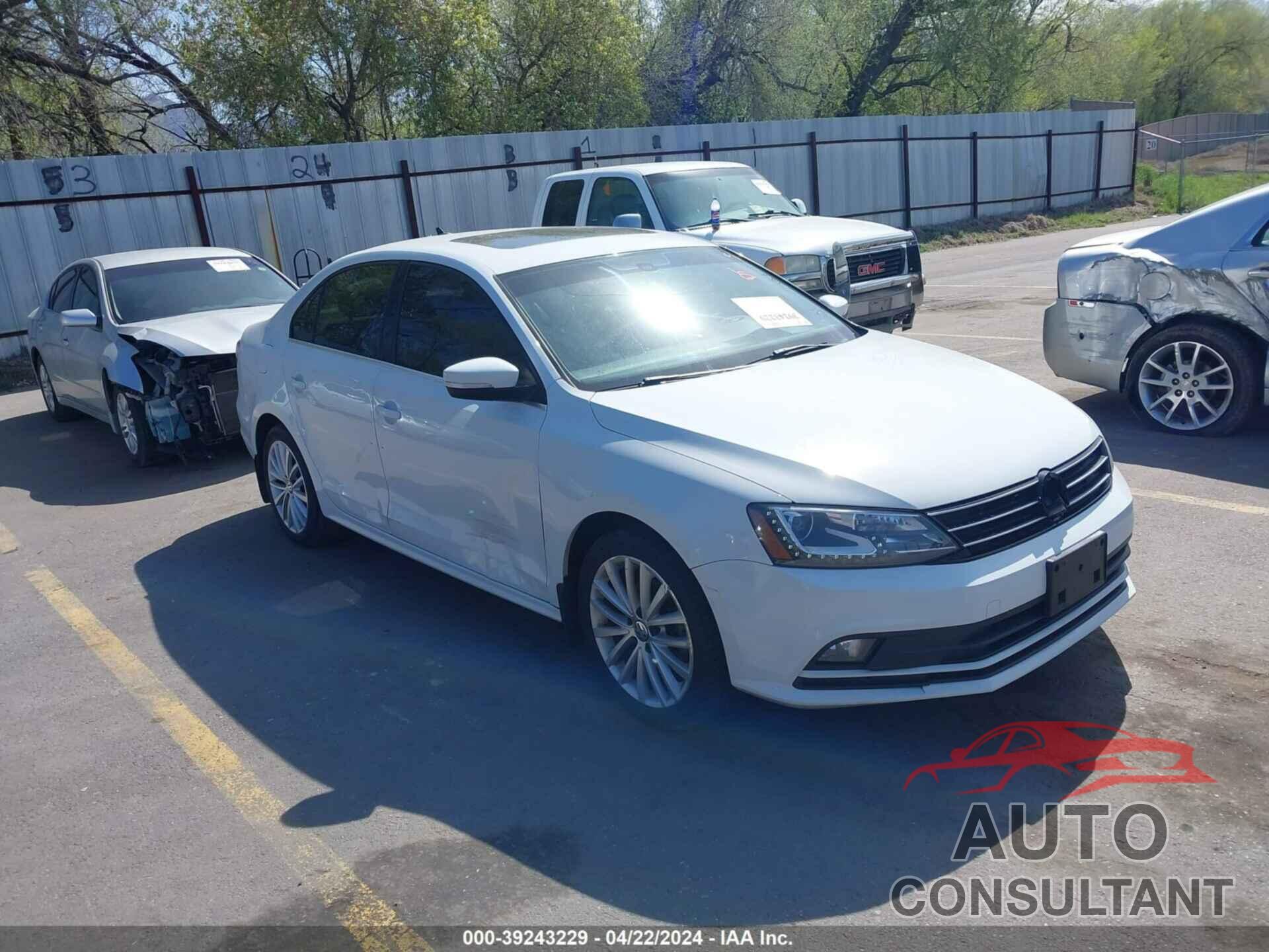 VOLKSWAGEN JETTA 2016 - 3VWL07AJ4GM362141