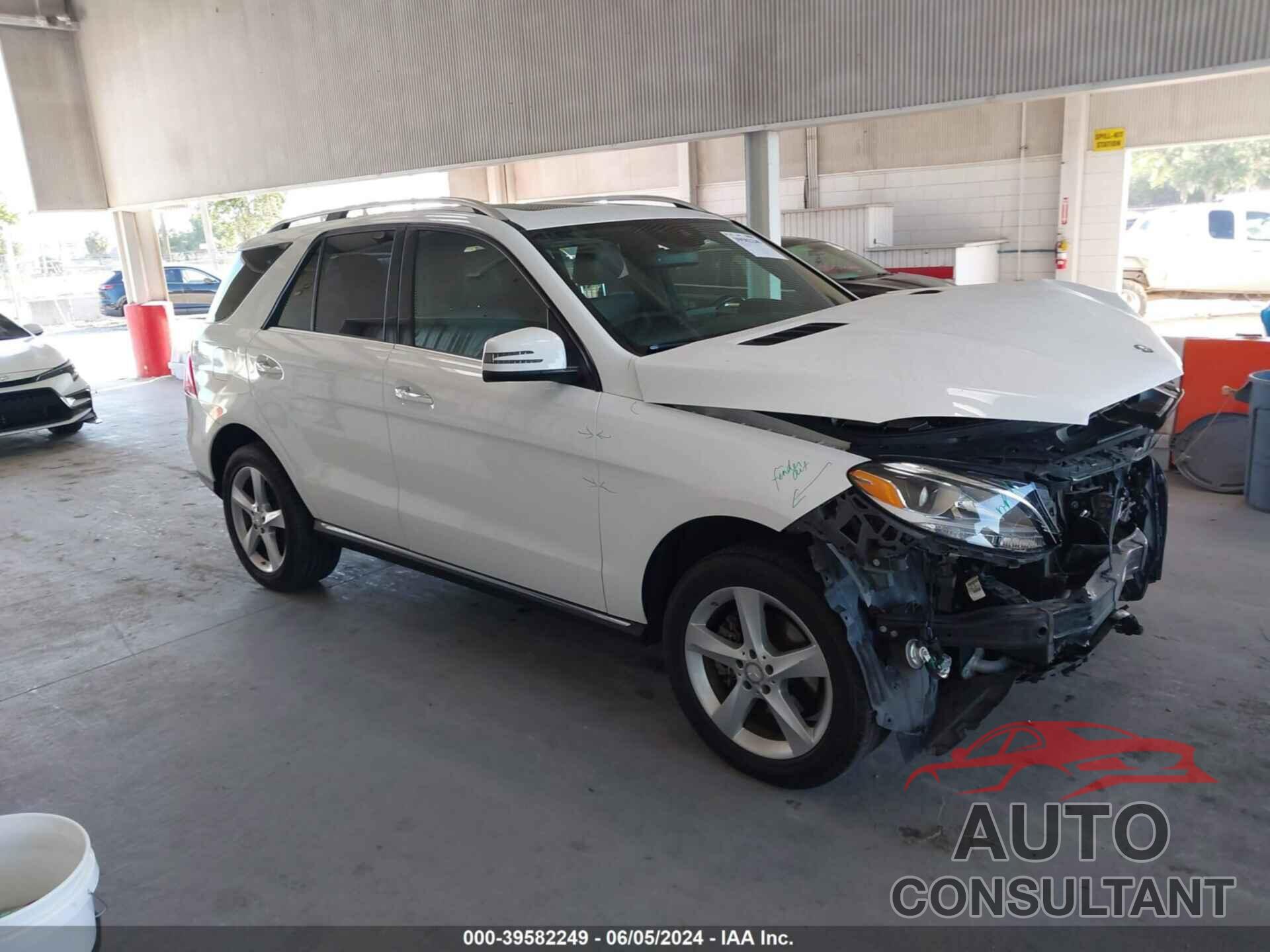 MERCEDES-BENZ GLE 350 2016 - 4JGDA5JB2GA746056