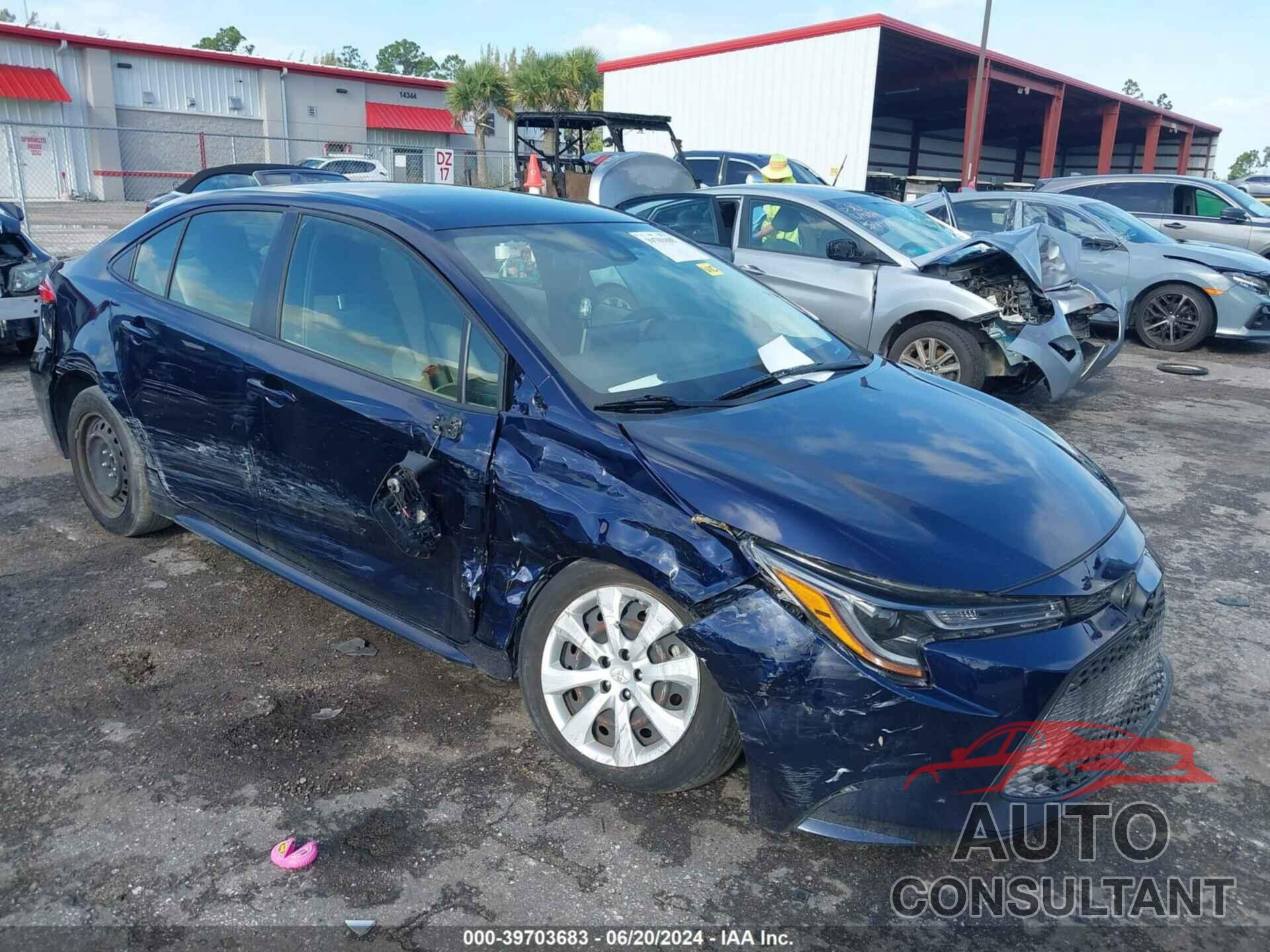 TOYOTA COROLLA 2020 - JTDEPRAEXLJ033120