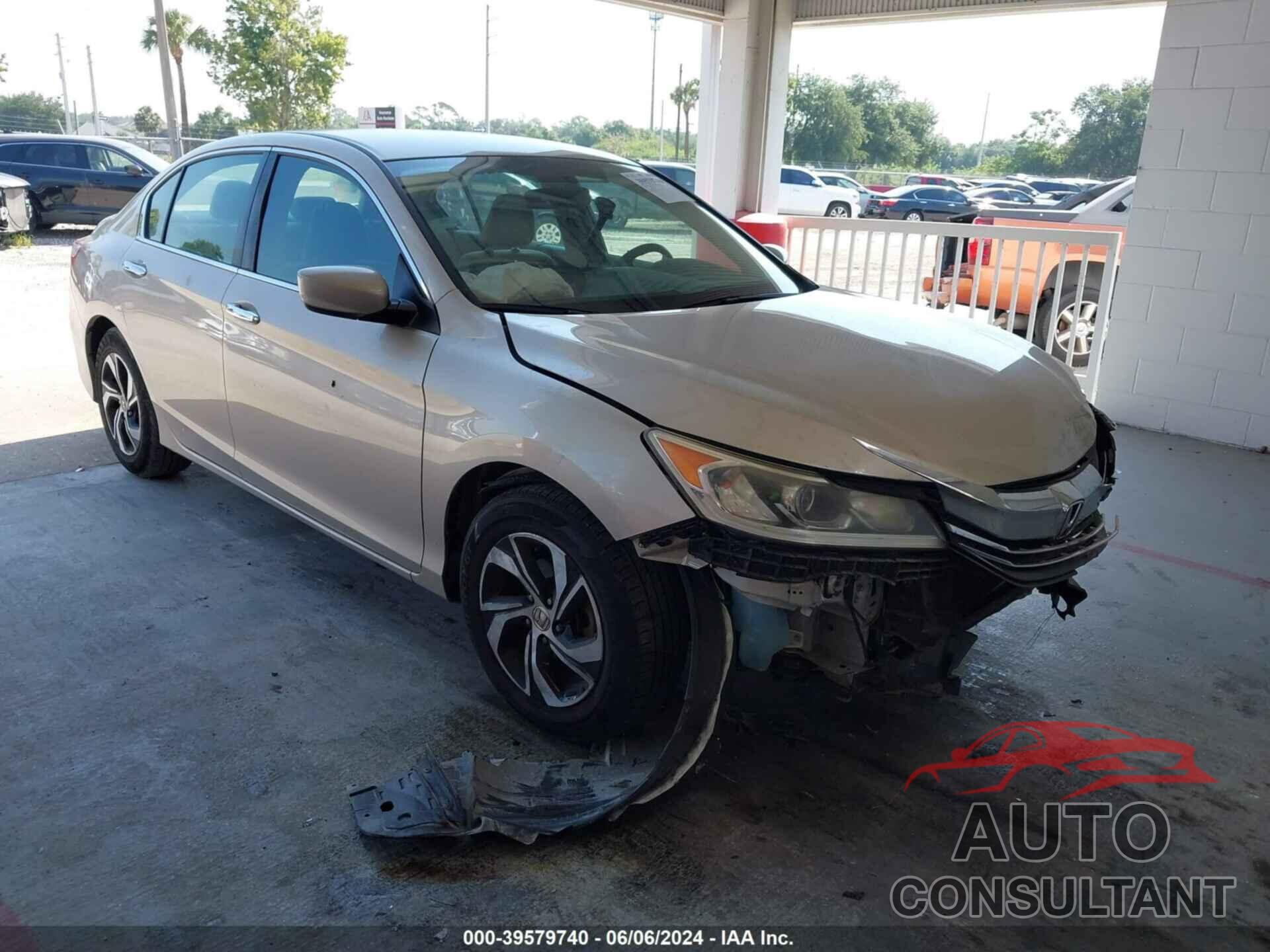 HONDA ACCORD 2017 - 1HGCR2F39HA171773