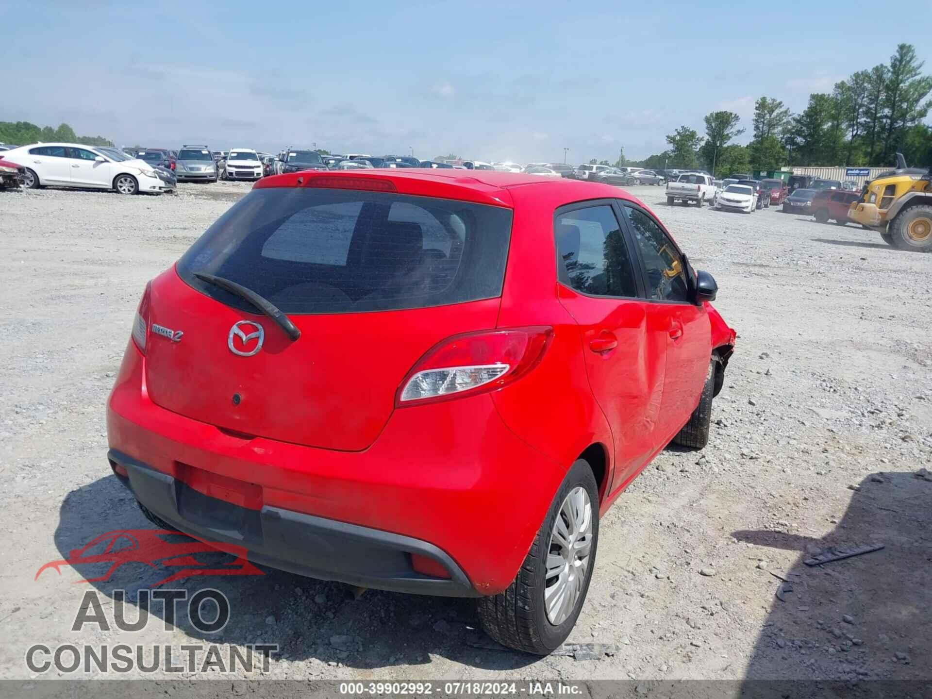 MAZDA MAZDA2 2013 - JM1DE1KYXD0154913