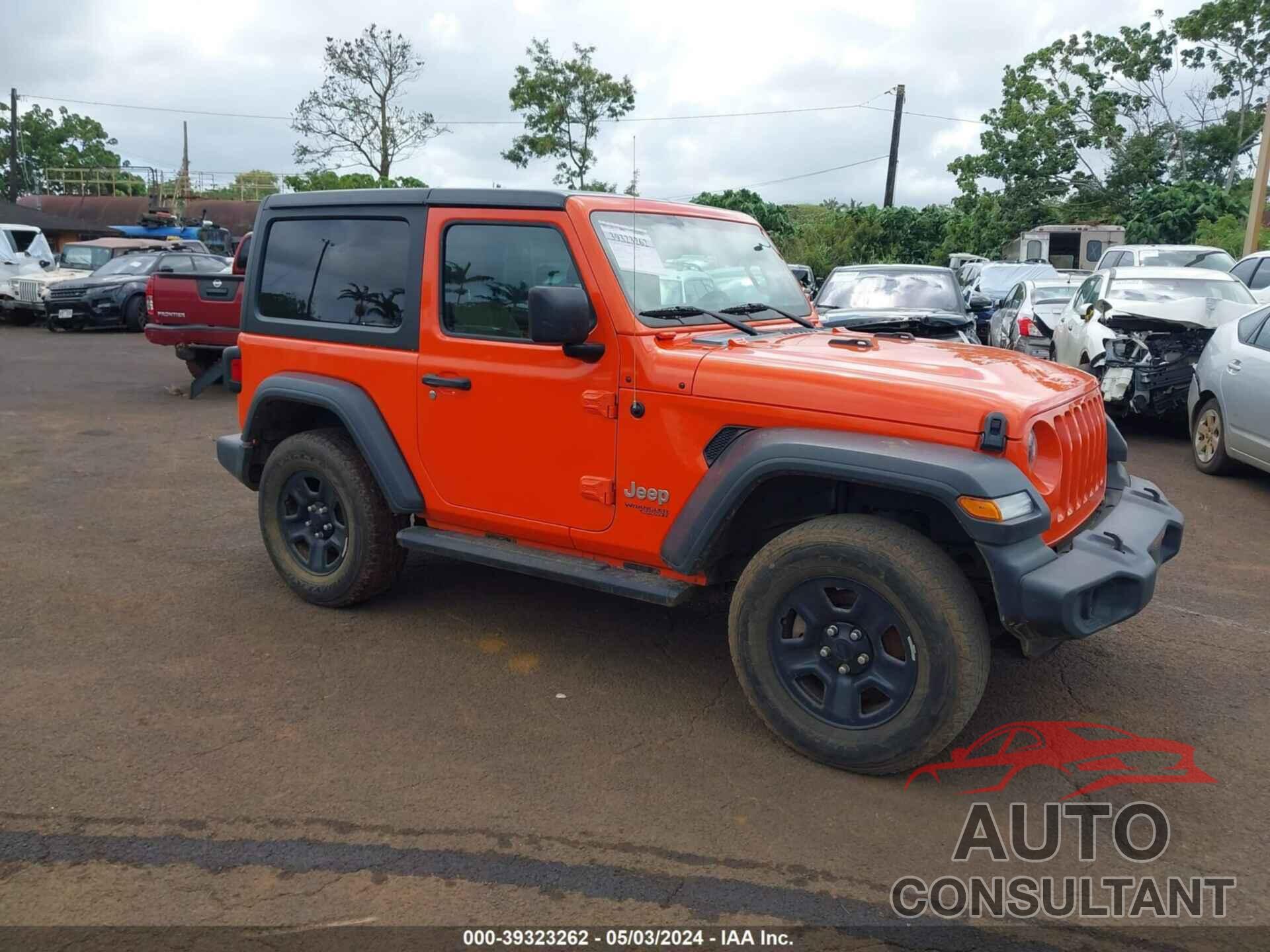 JEEP WRANGLER 2018 - 1C4GJXAG2JW230847