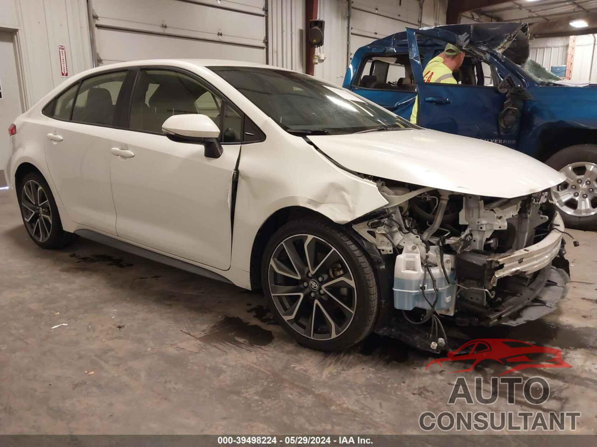 TOYOTA COROLLA 2021 - JTDS4MCE4MJ063985