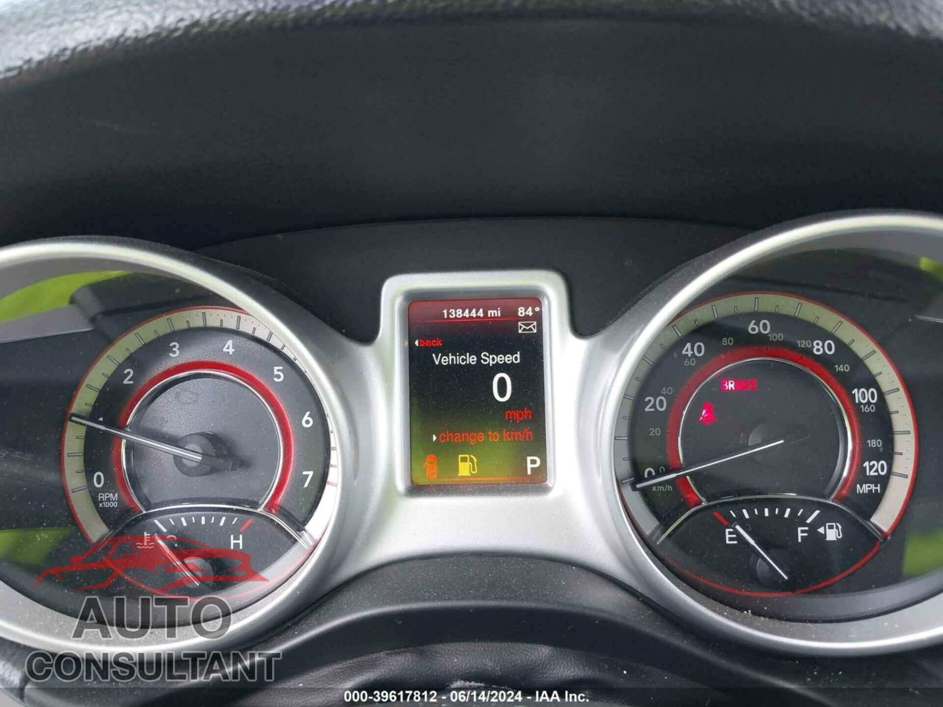 DODGE JOURNEY 2017 - 3C4PDCAB5HT619356