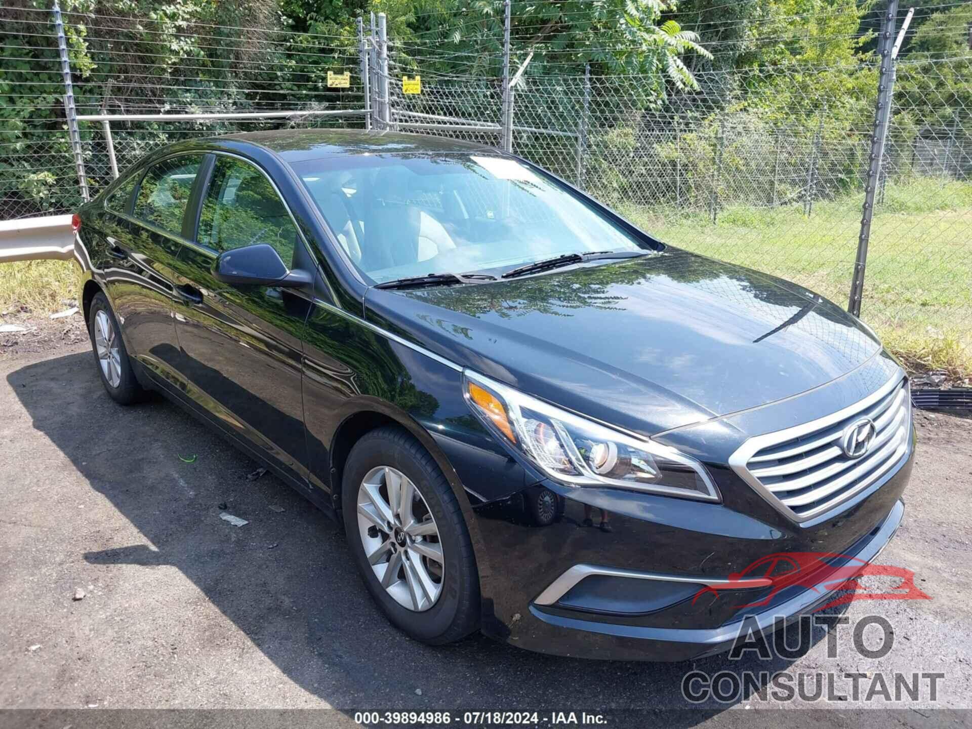 HYUNDAI SONATA 2017 - 5NPE24AF4HH450601