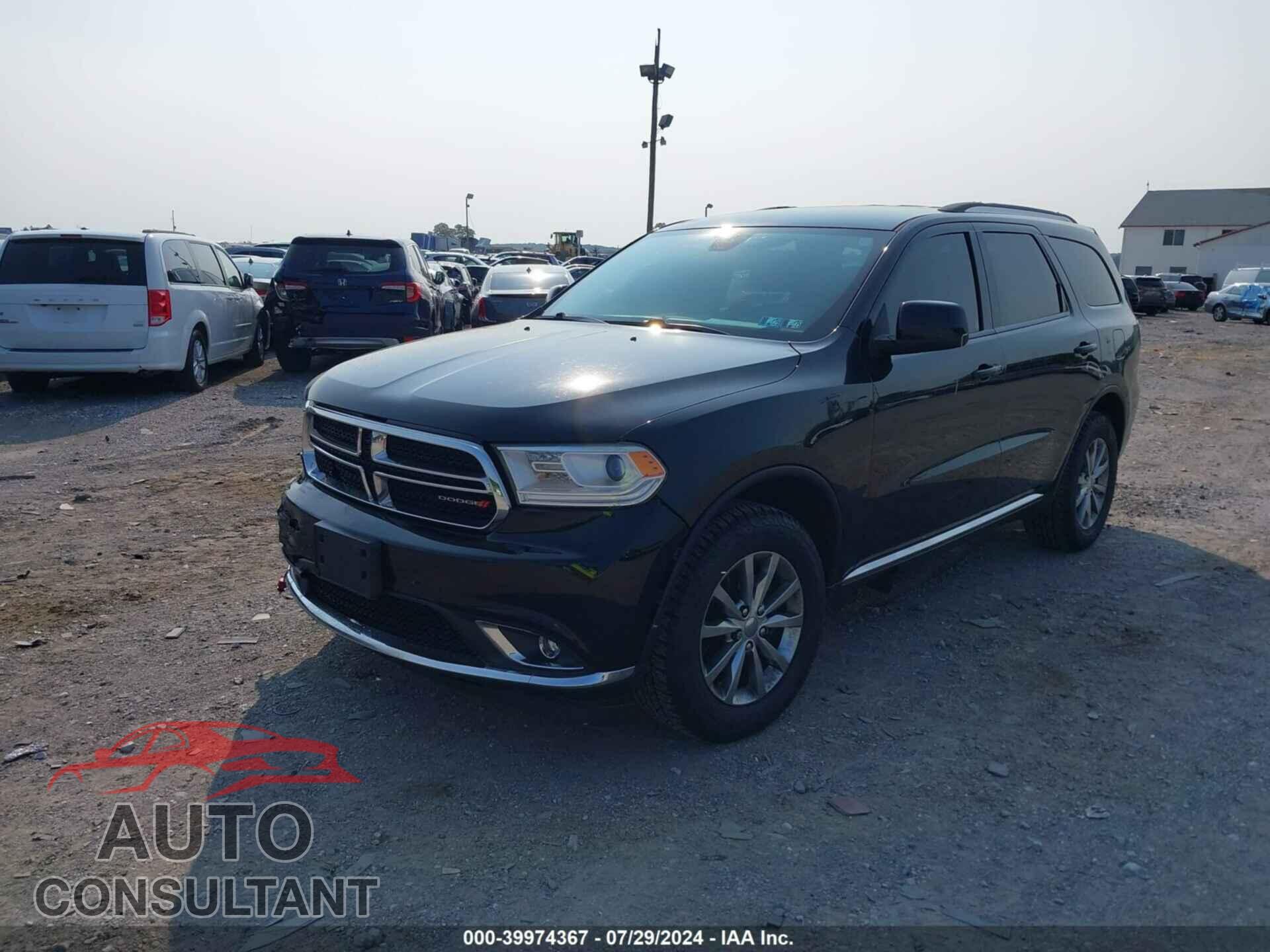 DODGE DURANGO 2017 - 1C4RDJAG8HC762225