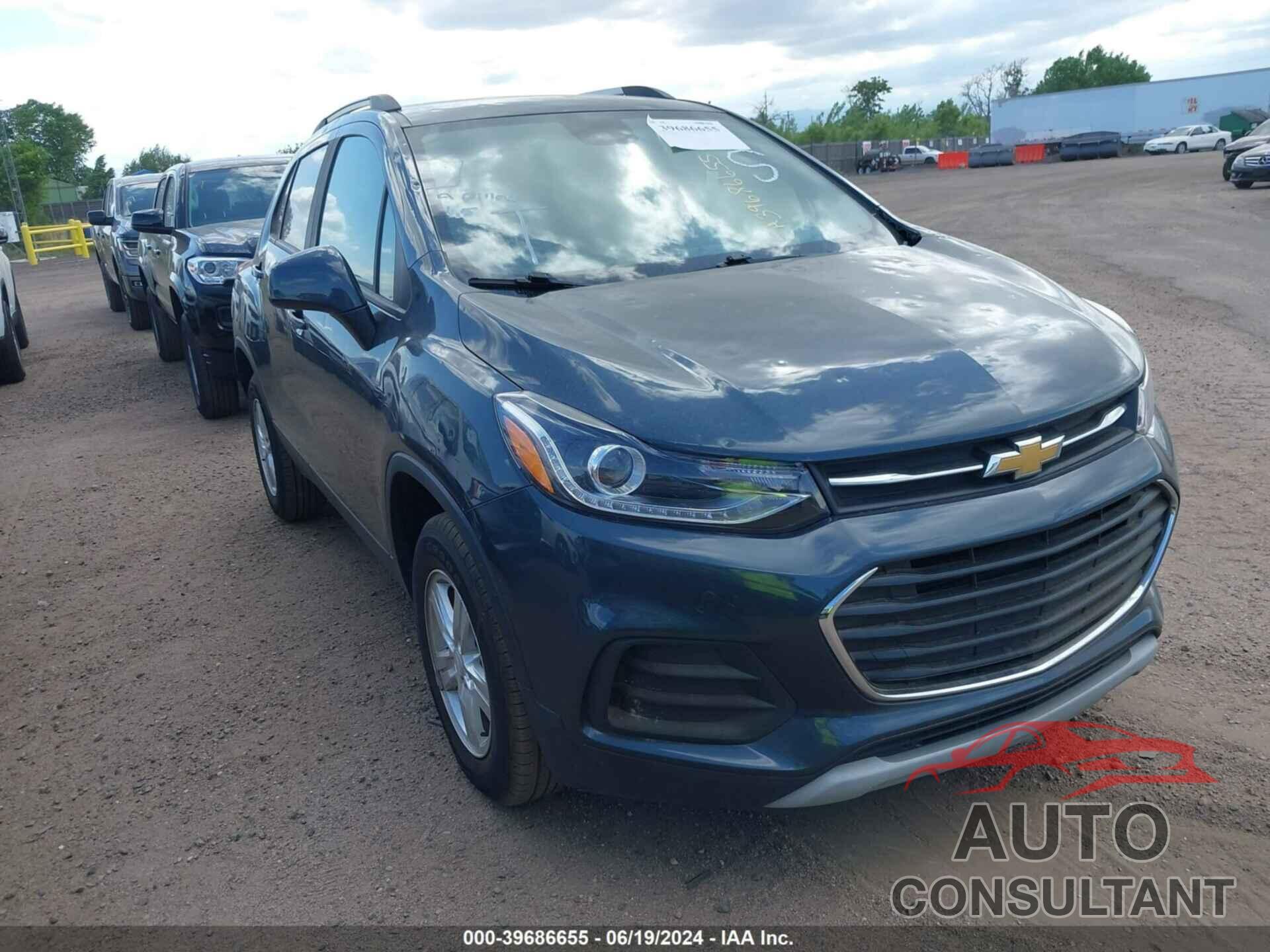 CHEVROLET TRAX 2021 - KL7CJPSM8MB364869