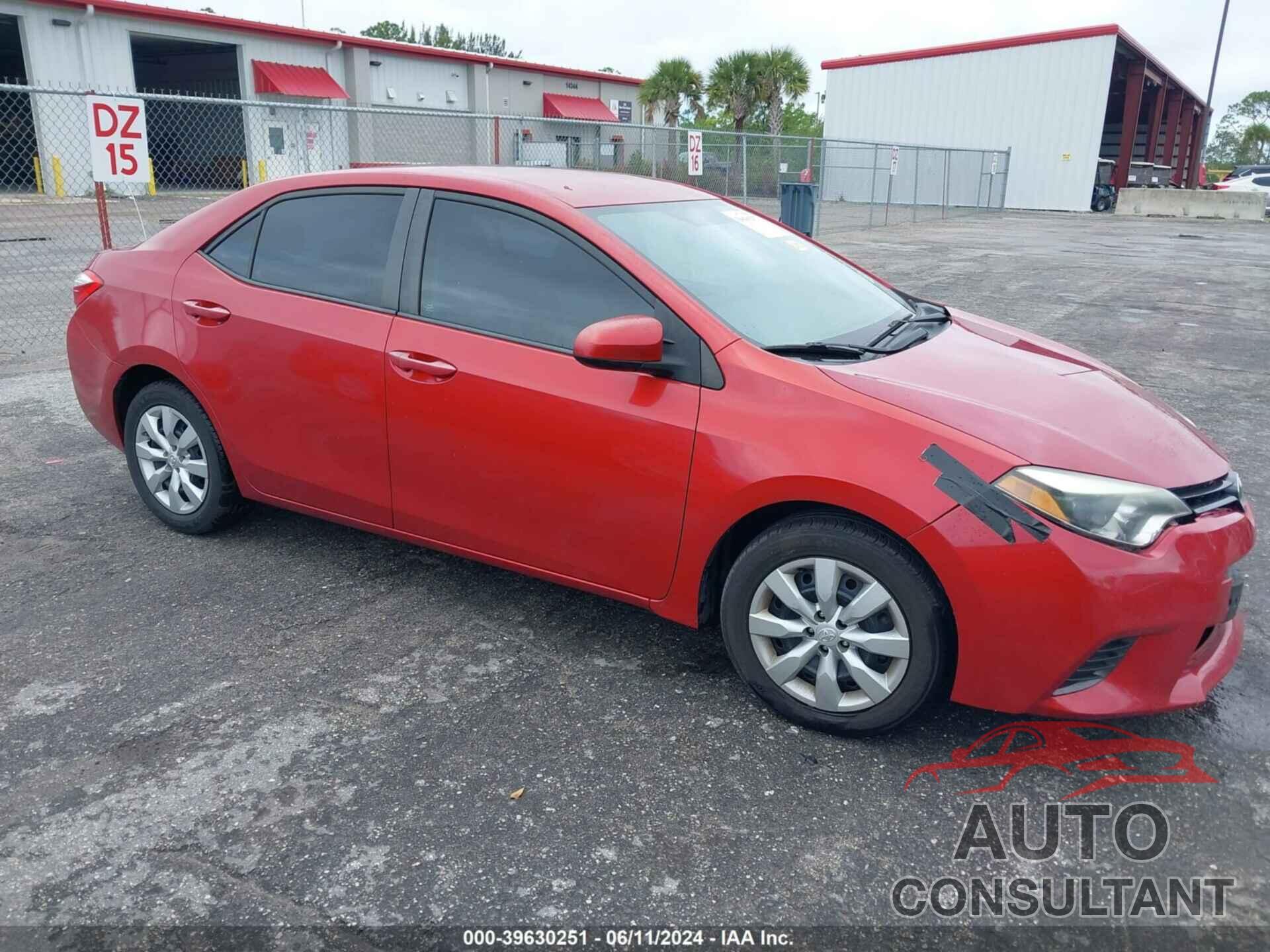 TOYOTA COROLLA 2016 - 5YFBURHE4GP563022