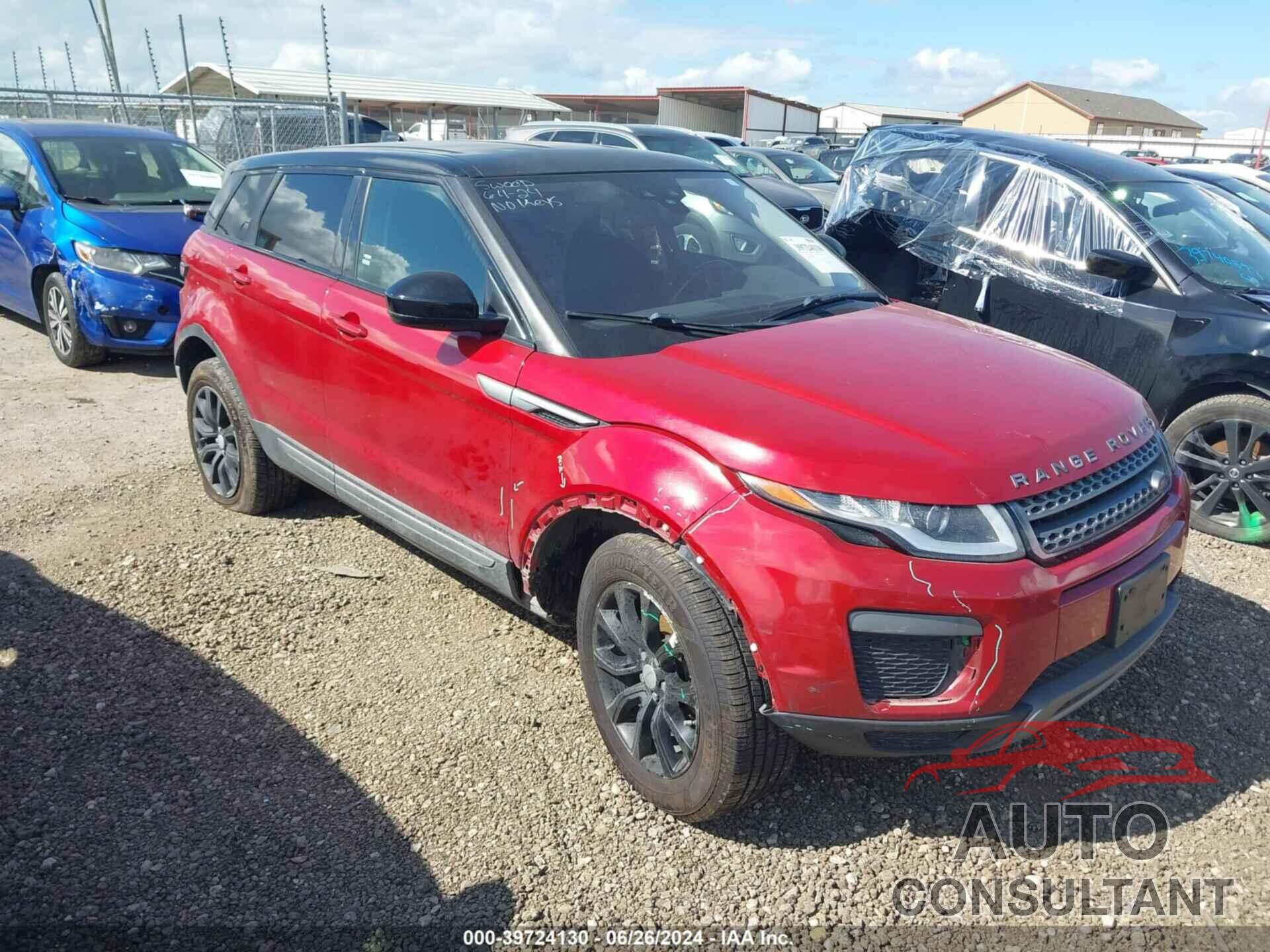 LAND ROVER RANGE ROVER EVOQUE 2017 - SALVP2BG0HH186622